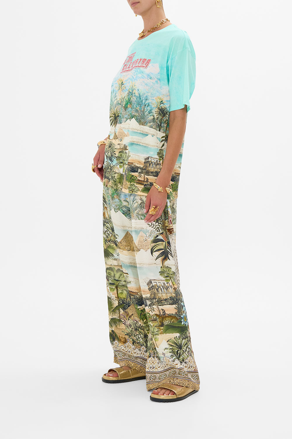 OVERSIZED BAND TEE - MULTI VIEWS OF THE VALLEY