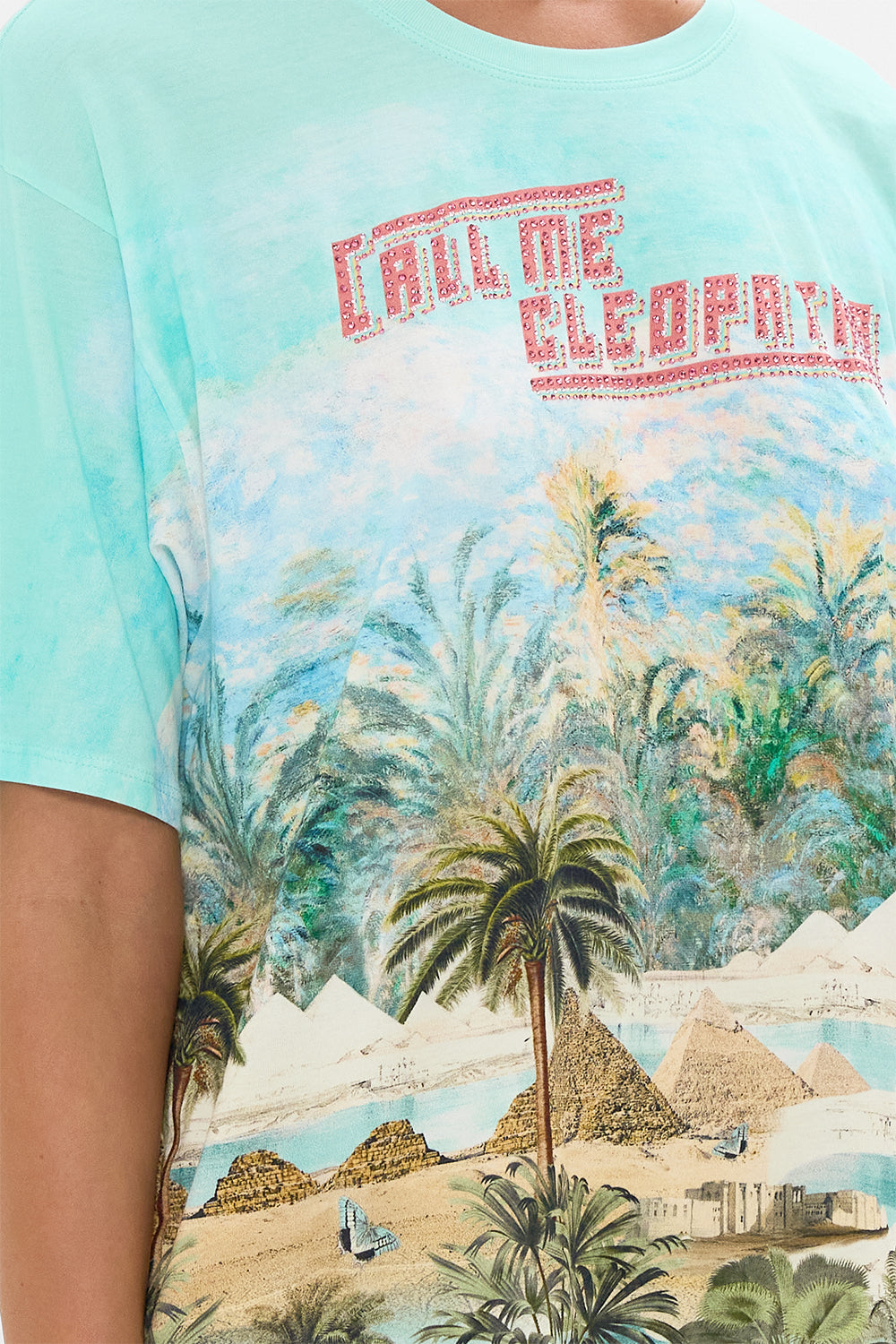 OVERSIZED BAND TEE - MULTI VIEWS OF THE VALLEY