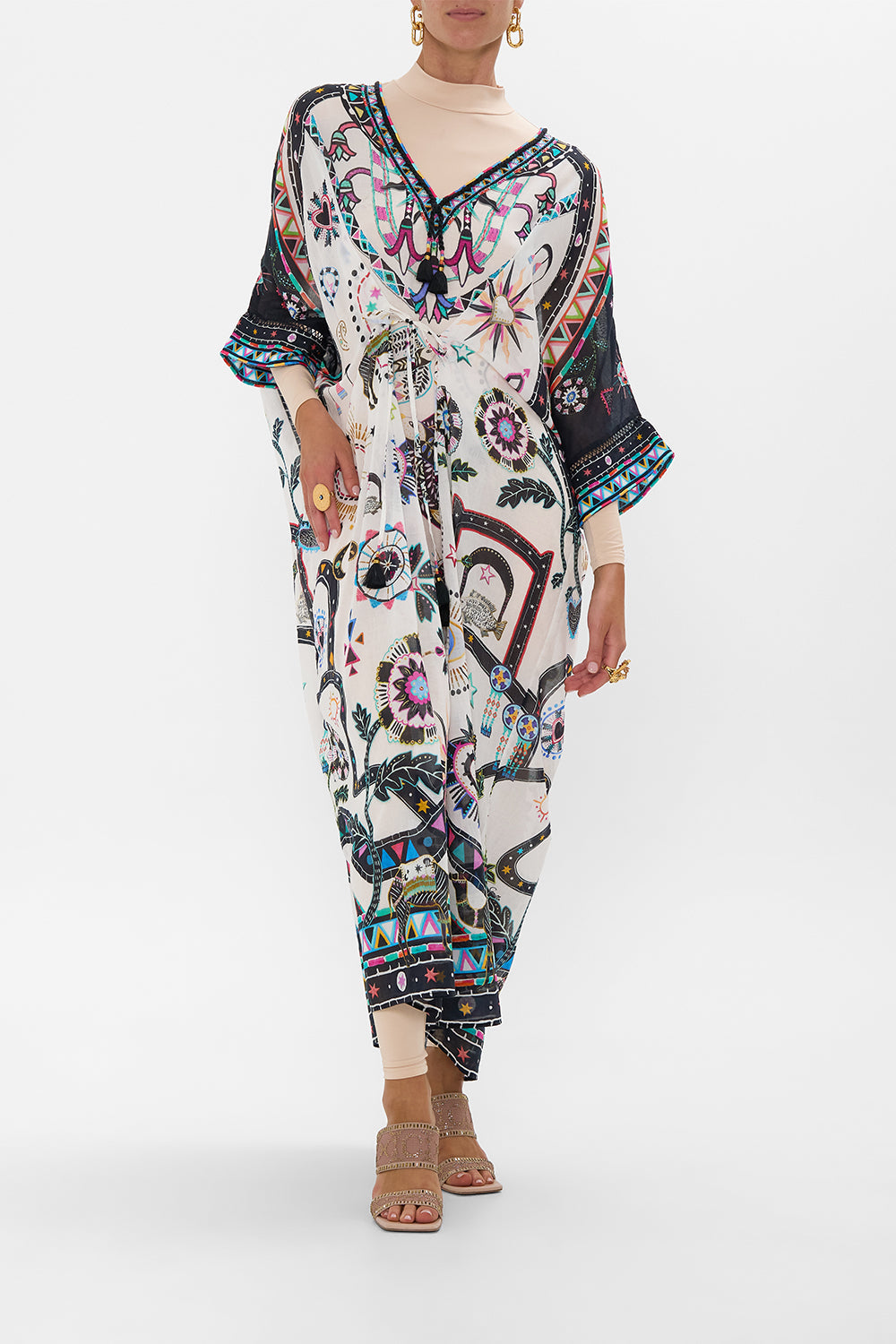 TUCK FRONT KAFTAN NUBIAN WONDERLAND