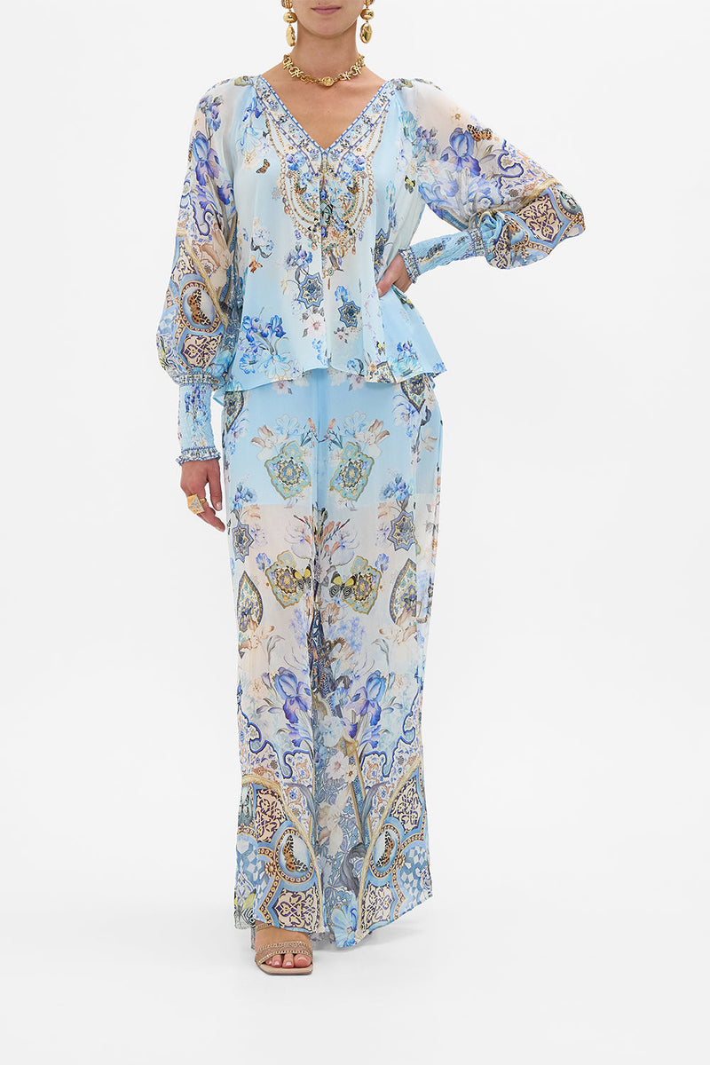 BABIES RUFFLE HEM DRESS AL MANIAL PALACE MEMOIRS