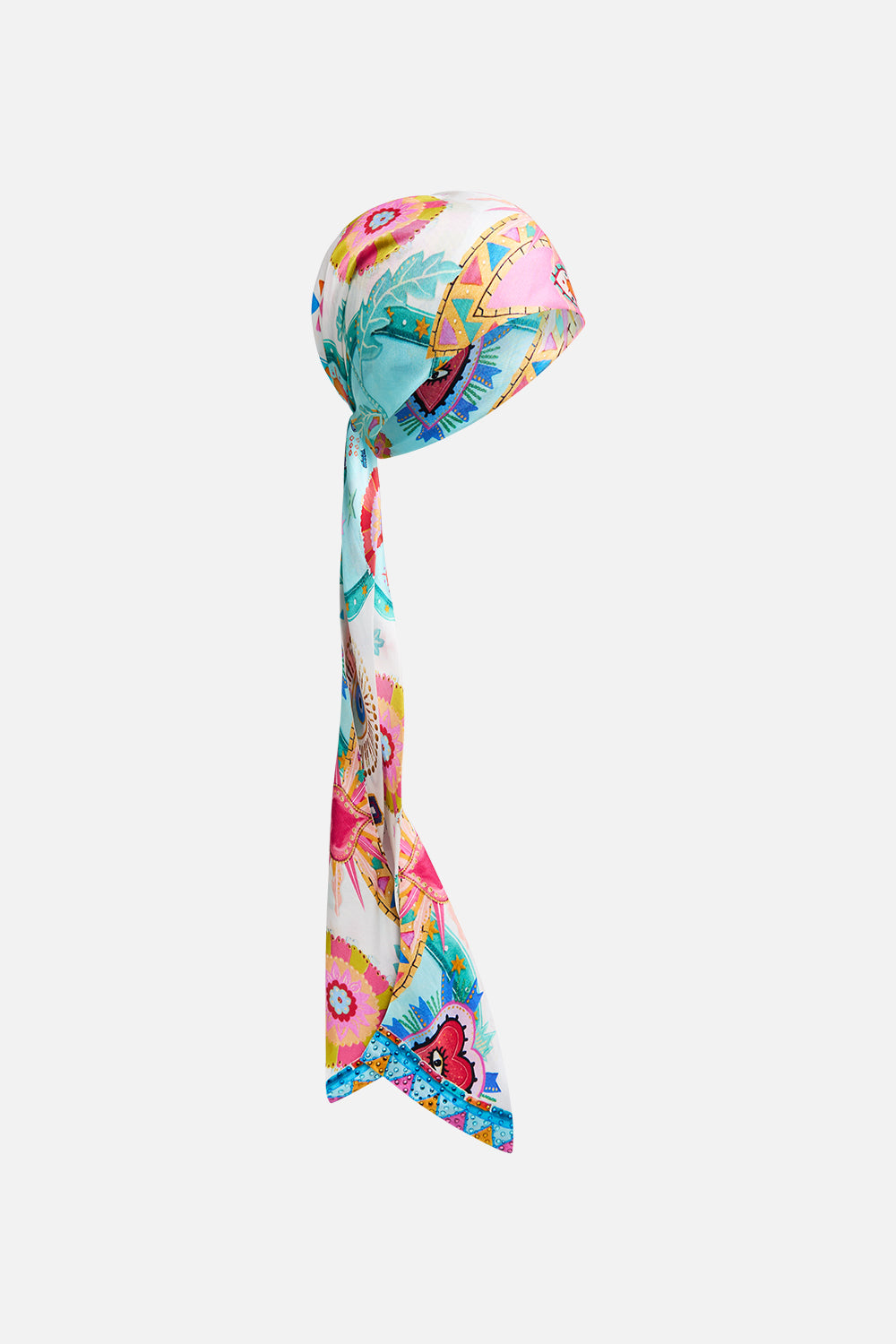 HEADSCARF WITH LONG TIES LIVING IN COLOUR