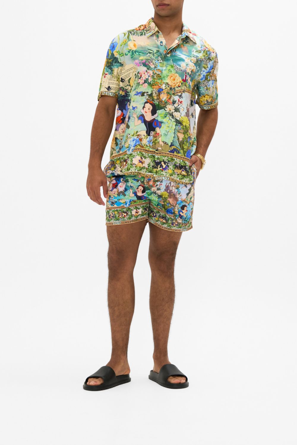 OVERSIZED BUTTON THROUGH SHORT SLEEVE SHIRT THE KINDEST ONE OF ALL