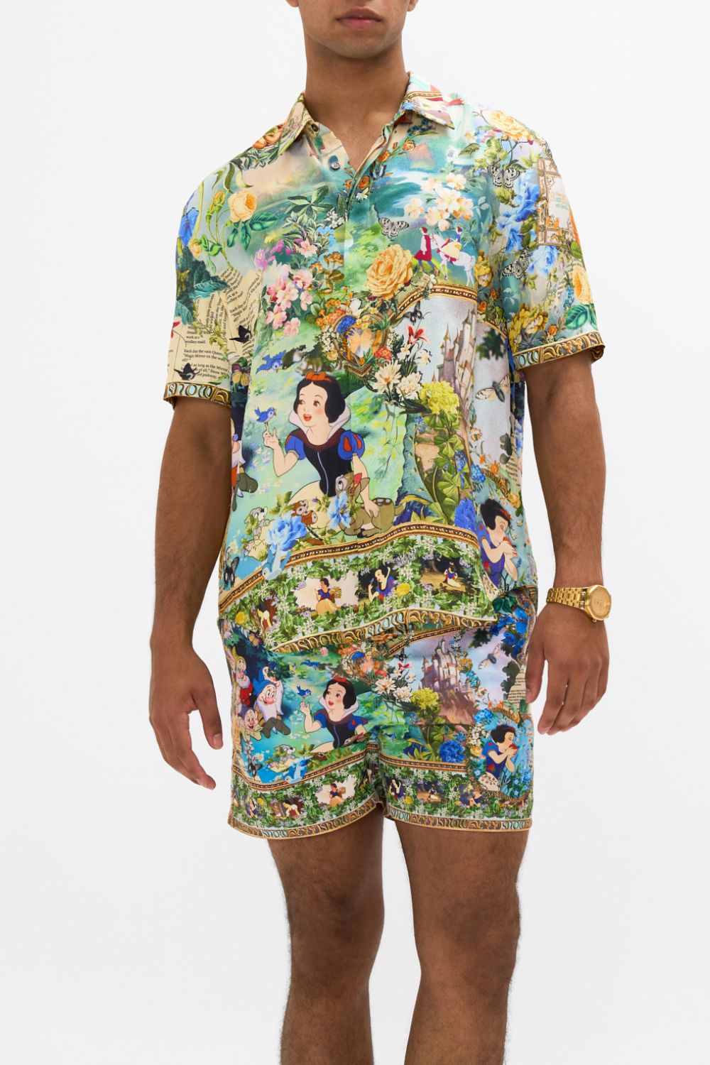 OVERSIZED BUTTON THROUGH SHORT SLEEVE SHIRT THE KINDEST ONE OF ALL