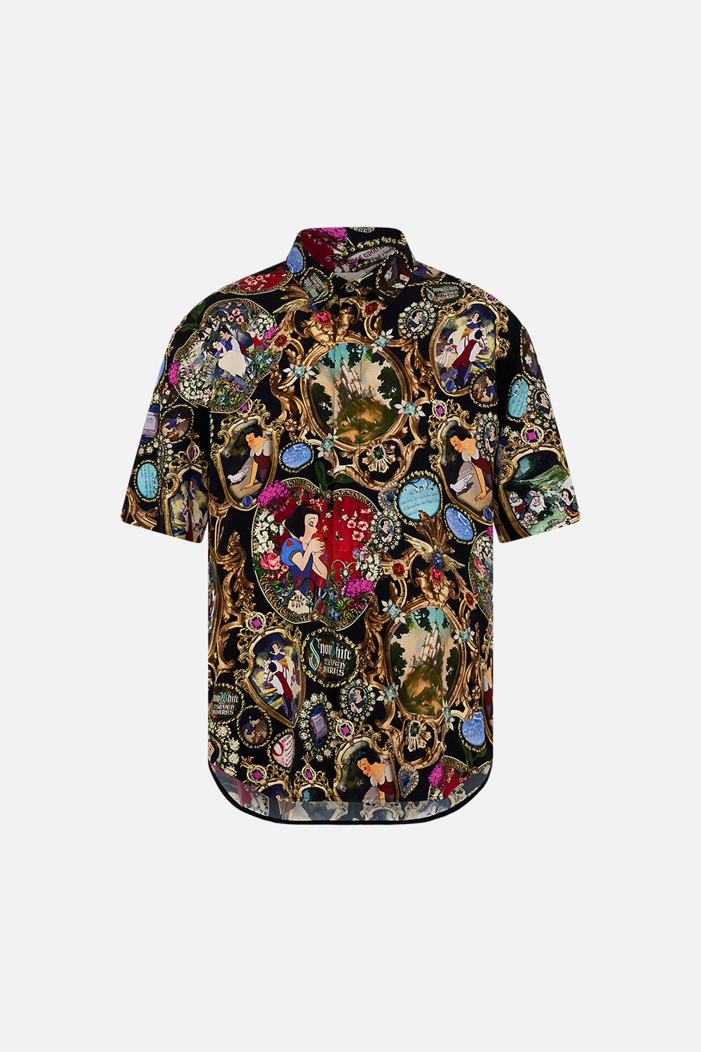 Disney CAMILLA silk shirt in Happuly Ever After print