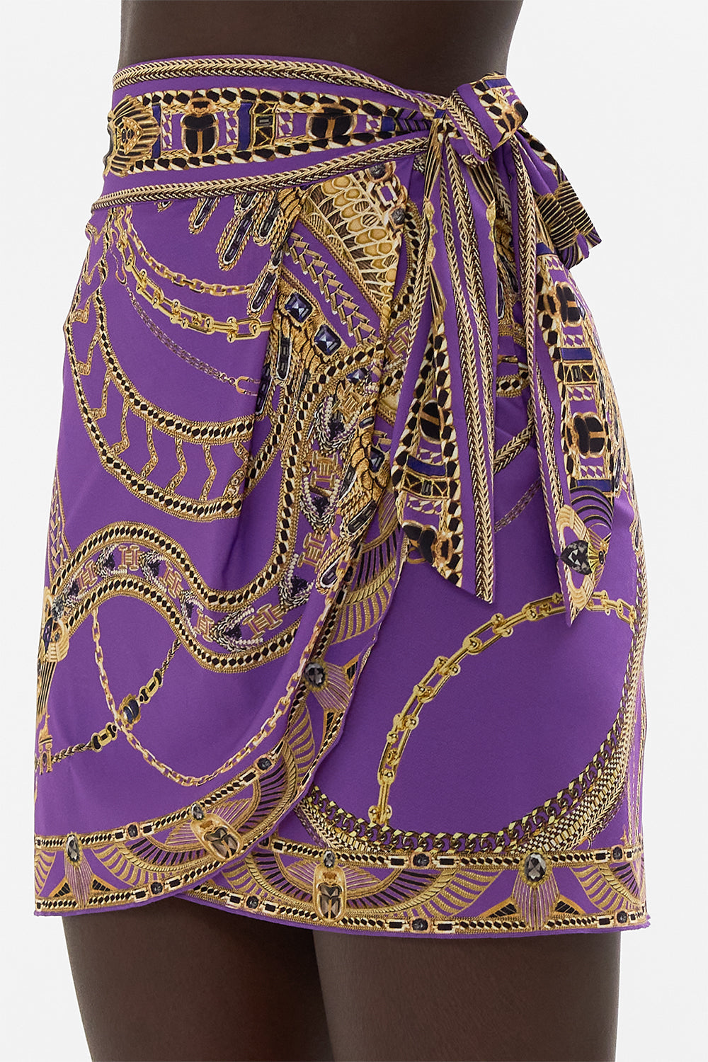 SHORT DRAPED SARONG LUXORLAND LADY