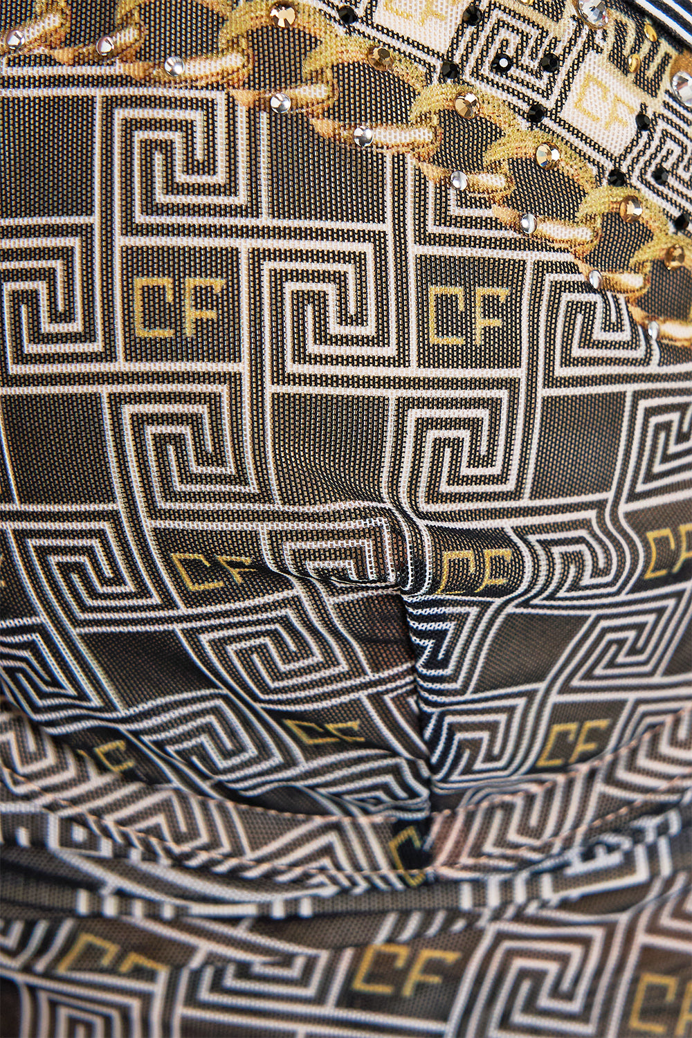 STRETCH MESH UNDERWIRE BODYSUIT TEMPLES OF DENDARA