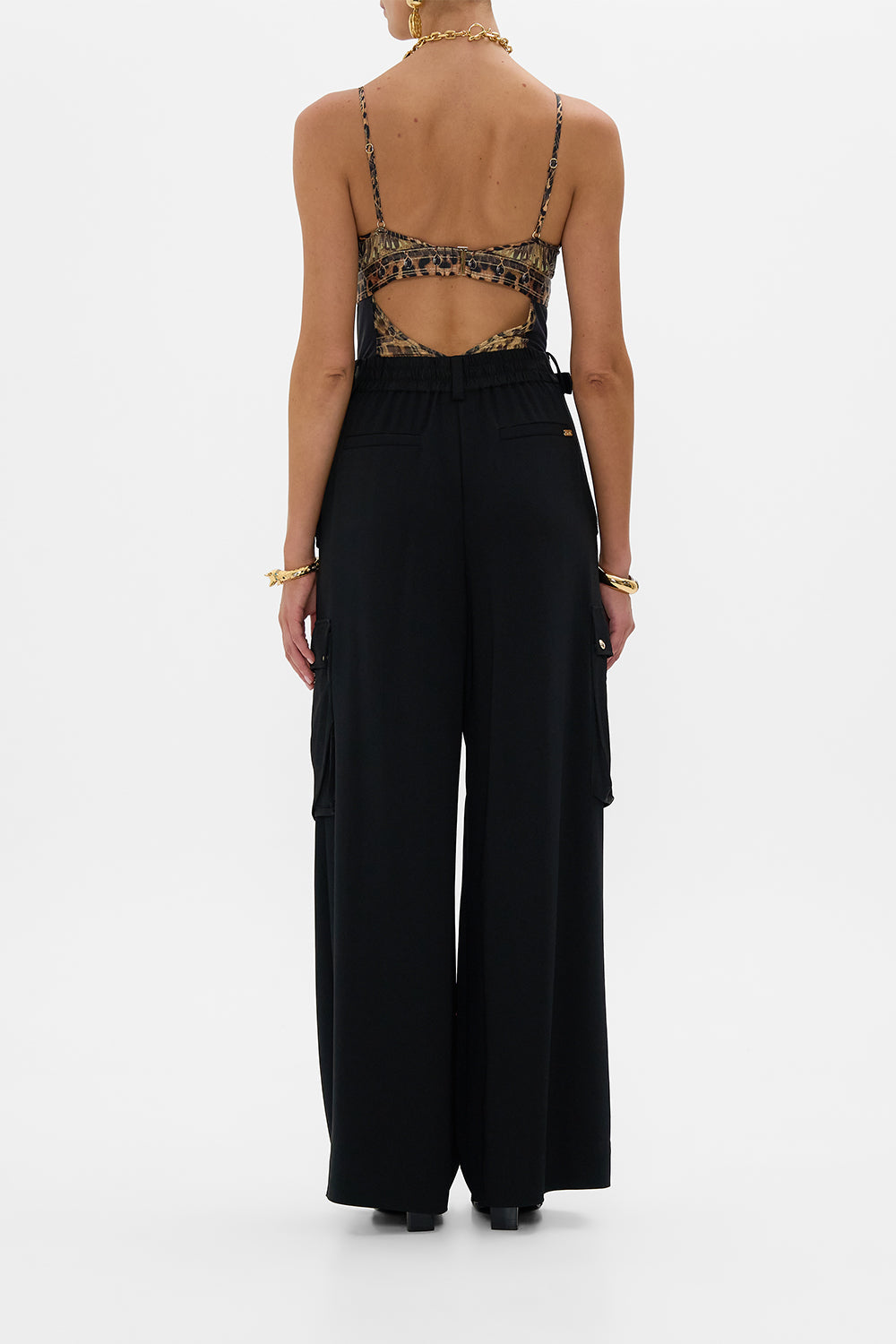 TRI BODYSUIT WITH MESH INSERTS AN EGYPTIAN RENAISSANCE