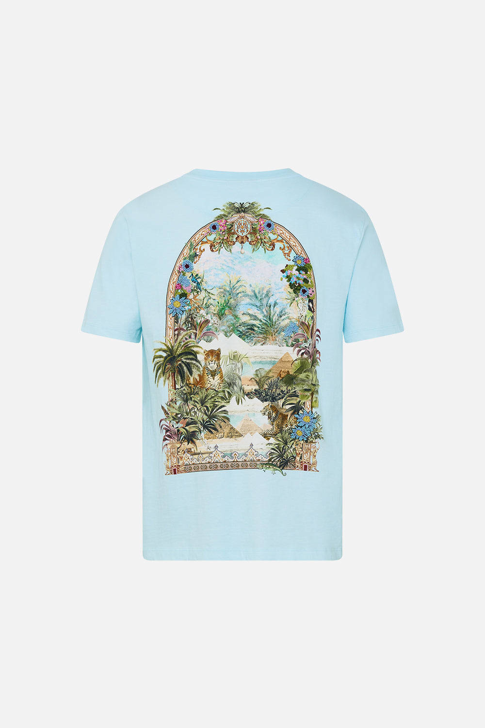 CAMILLA Relaxed Heavyweight Tee in Views of the Valley Print