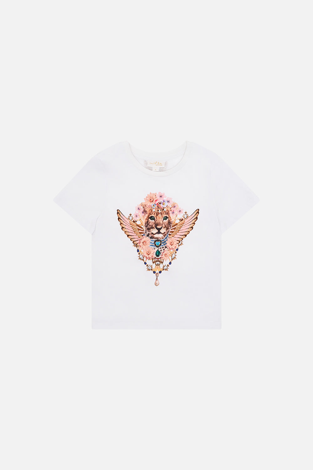 KIDS SHORT SLEEVE TEE 4-10 ADORNED IN ANTIQUITY