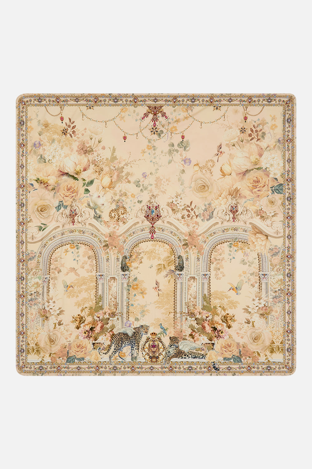 Milla By CAMILLA floral babies blanket in Adorned in Antiquity print.
