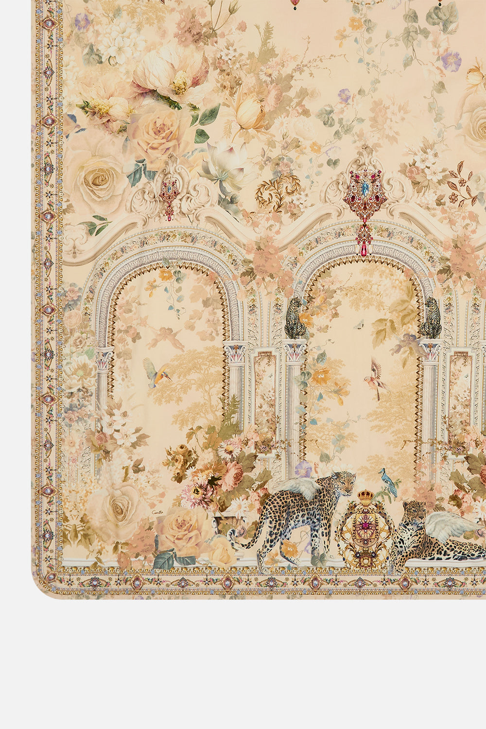 Milla By CAMILLA floral babies blanket in Adorned in Antiquity print.