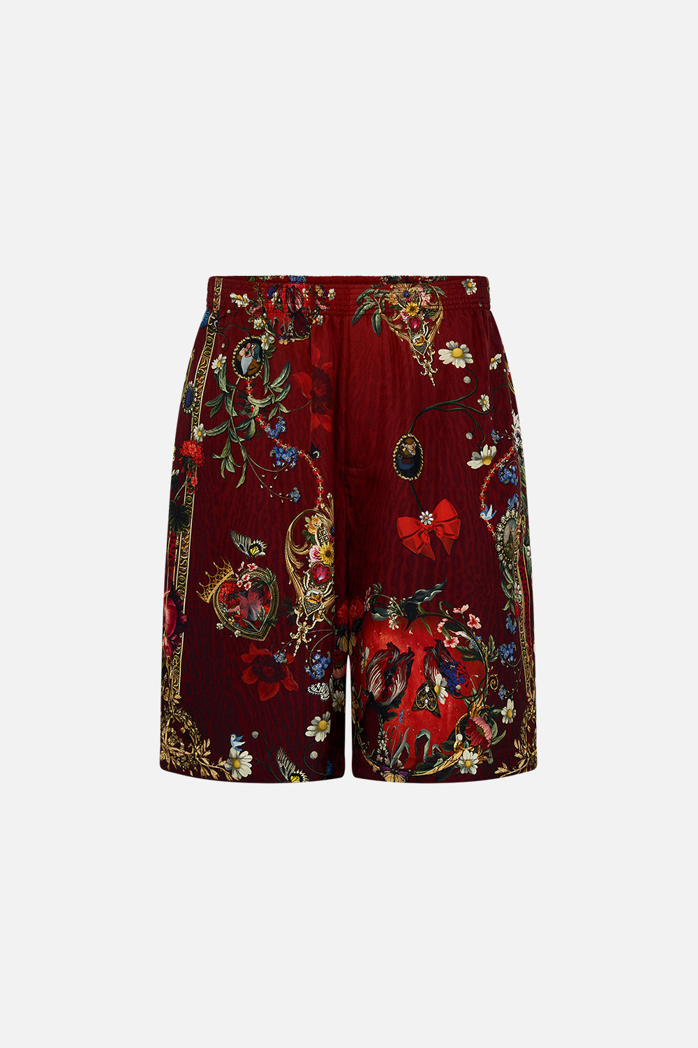 Disney CAMILLA mens boardshorts in Just One Bite Snow White print