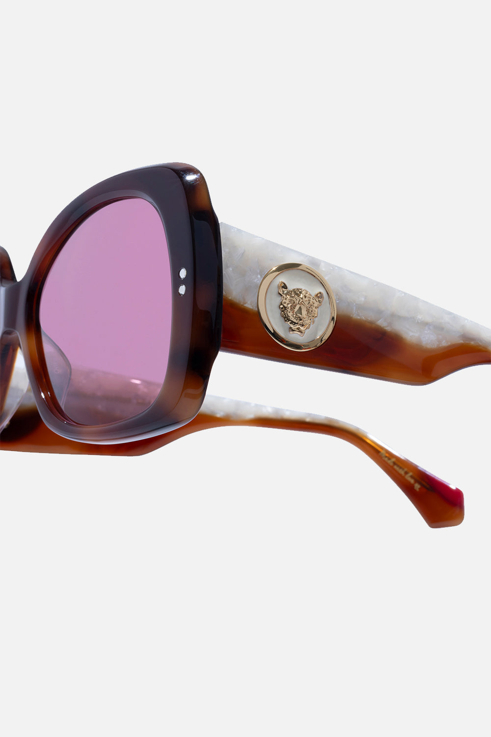 CAMILLA designer sunglasses in Late Checkout ivory