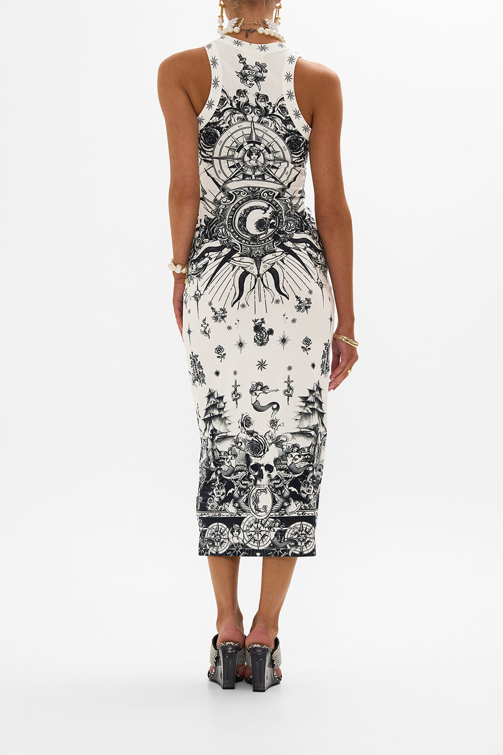 JERSEY TANK DRESS TALES OF TATTOO