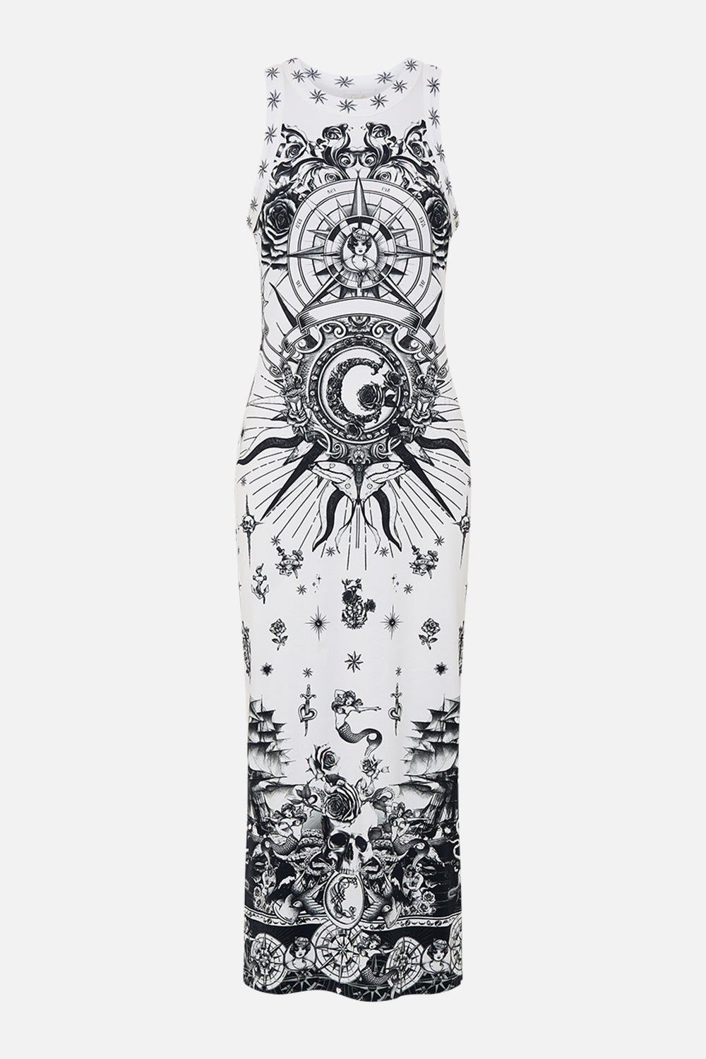 JERSEY TANK DRESS TALES OF TATTOO