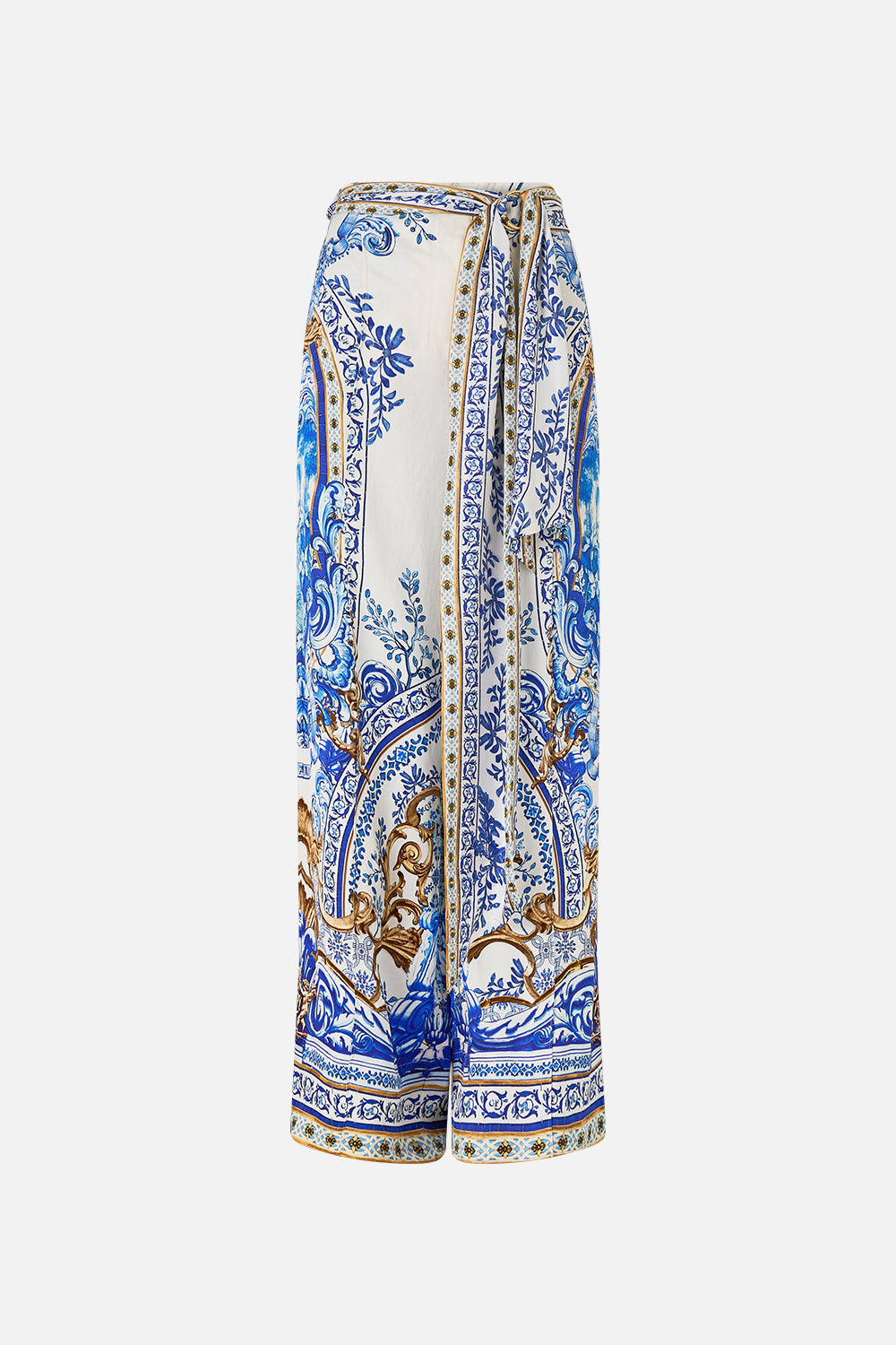 SCARF BELT WIDE LEG PANT AZUL ADVENTURES