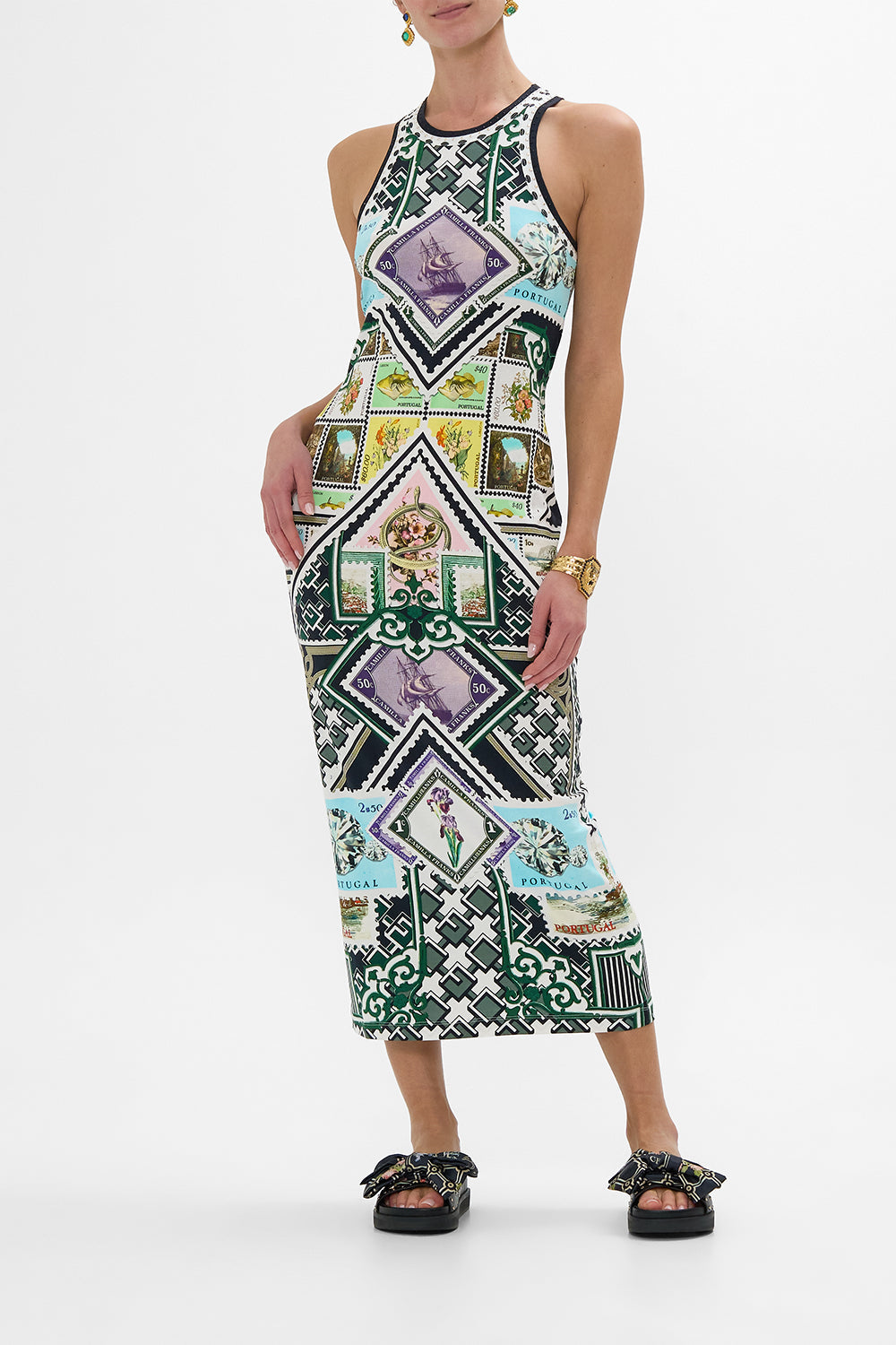 JERSEY TANK DRESS MY PORTO PEN PAL