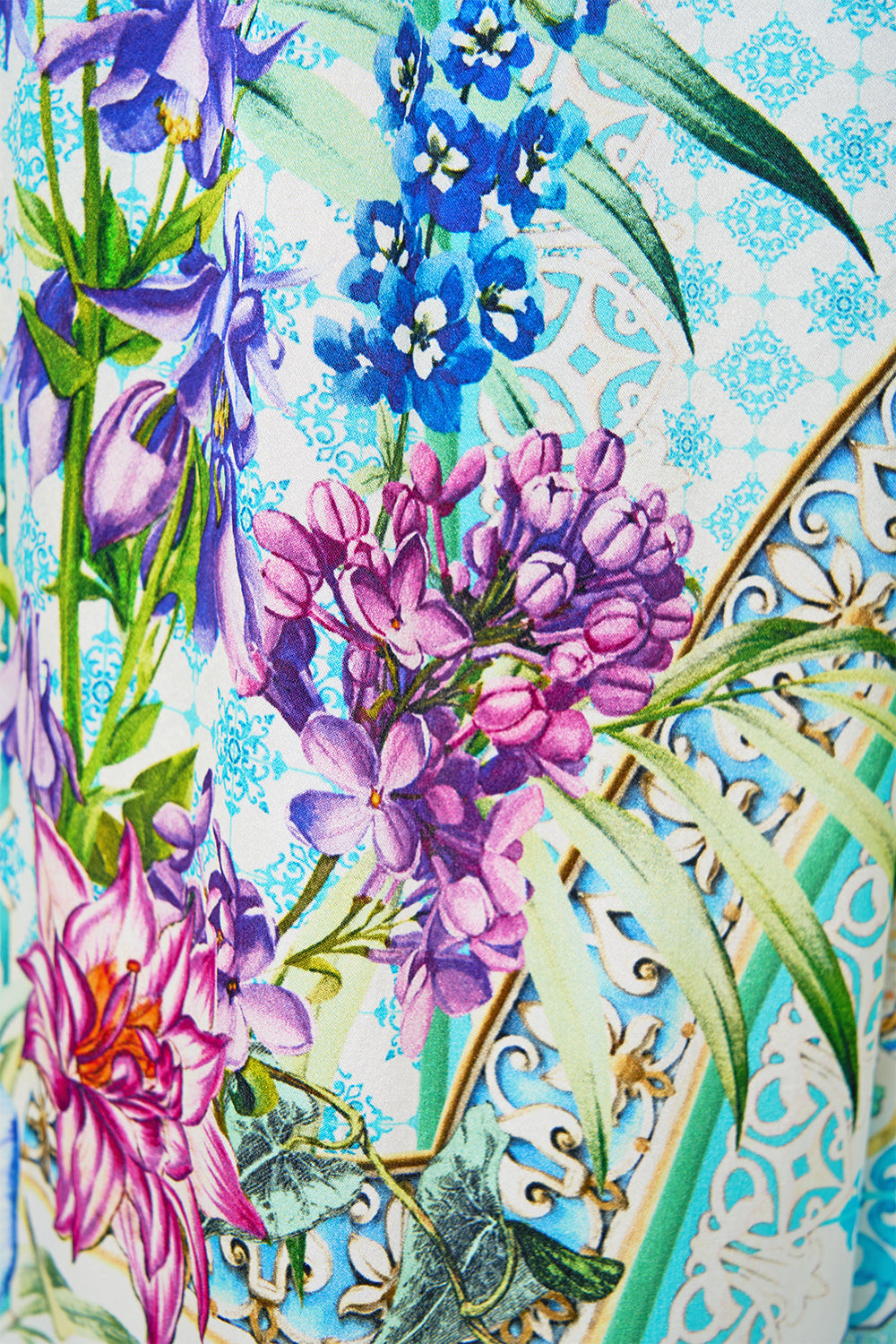 SHIRRED WAIST PANT SUNRISE IN SINTRA