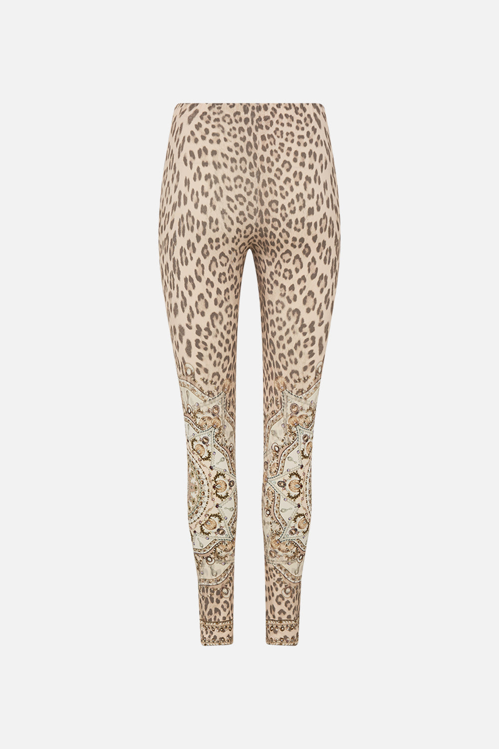 CAMILLA blush leggings in Grotto Goddess print.