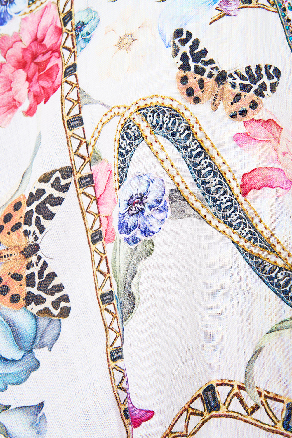 PANELLED WRAP KAFTAN MONSERRATE MAGIC