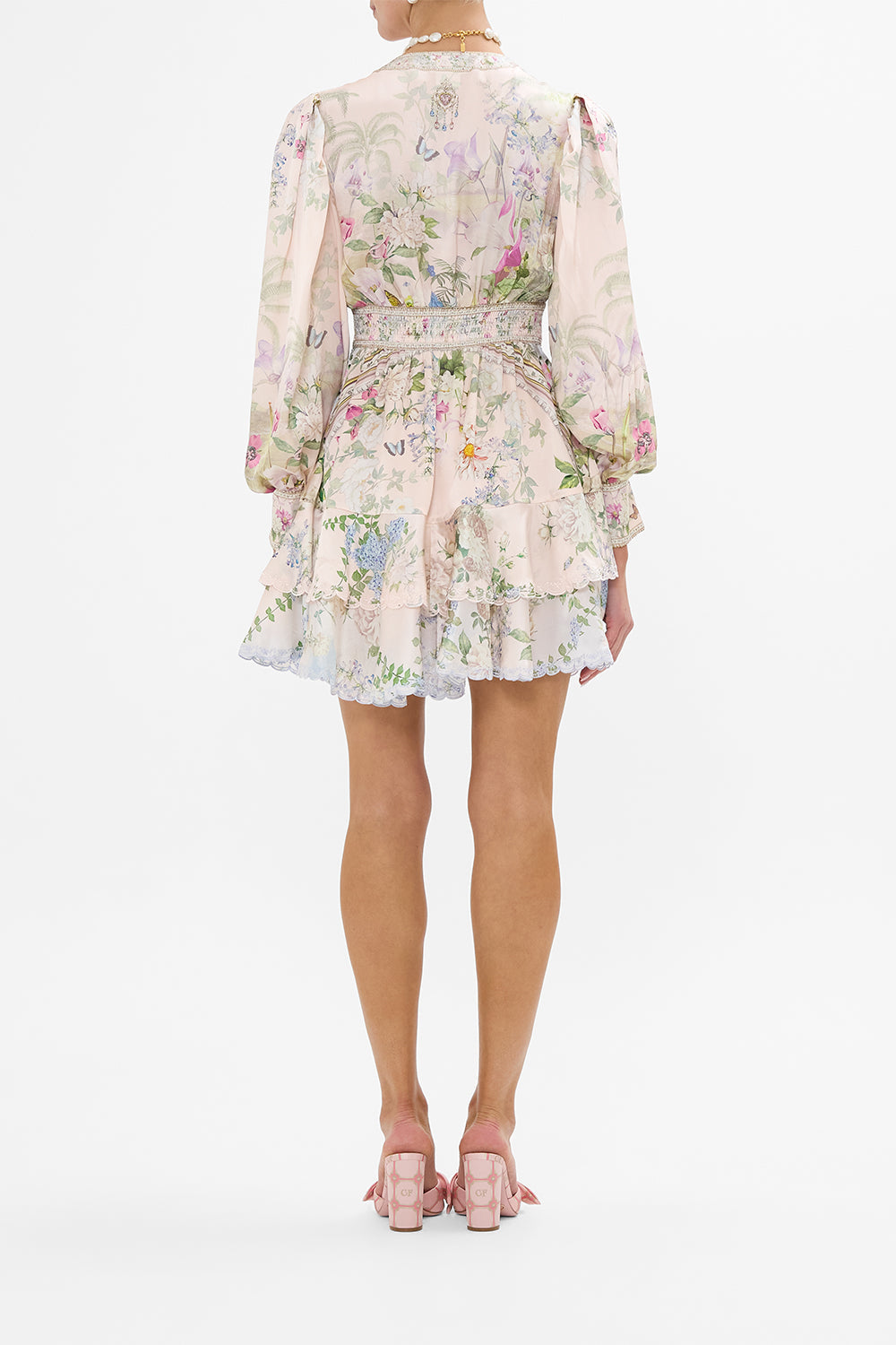 BUTTON FRONT FRILL DRESS PALACIO PLAYGROUND