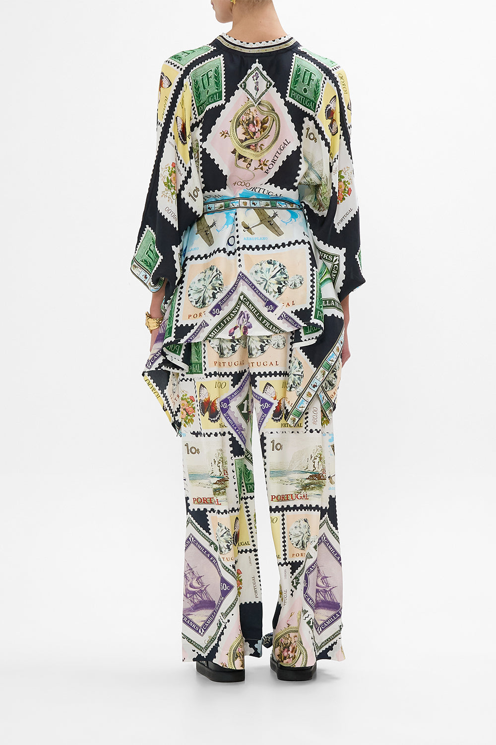 BUTTON THROUGH SCARF BLOUSE MY PORTO PEN PAL