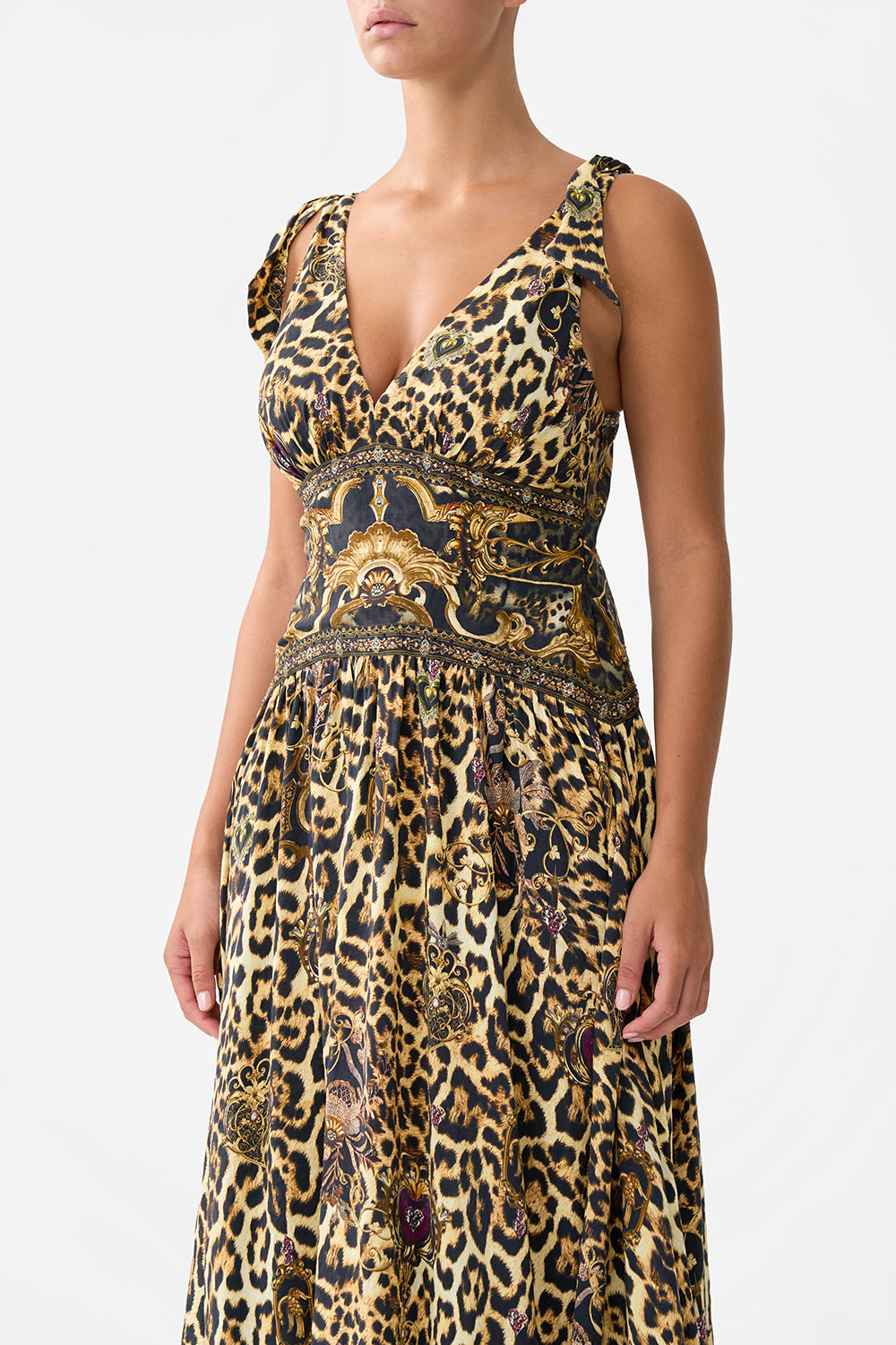 TIE SHOULDER DRESS SAINTS AND SISTERS