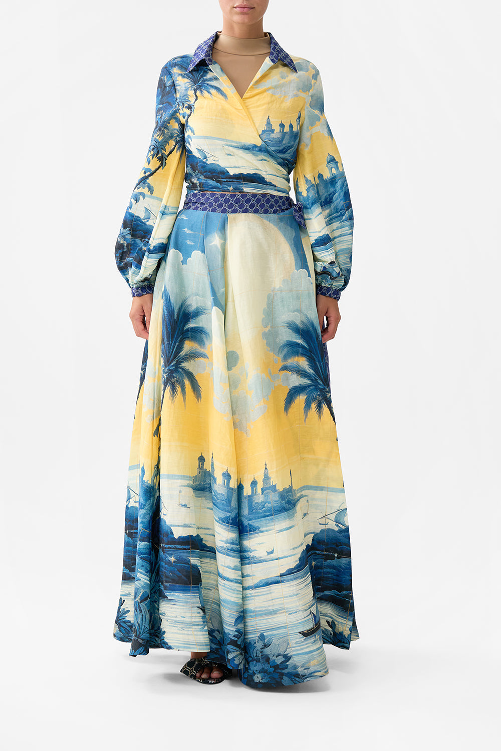 MAXI WRAP SKIRT SONG OF SAINT ANTHONY