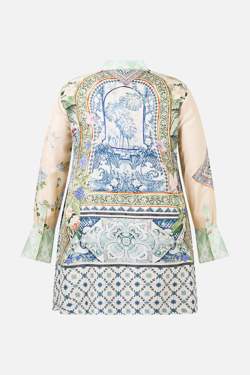 MINI SHIRT DRESS JARDIM PARTY