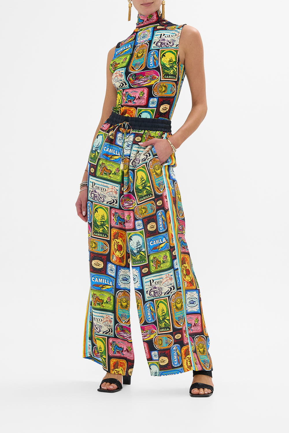 STRAIGHT LEG PANT SAL DO MAR