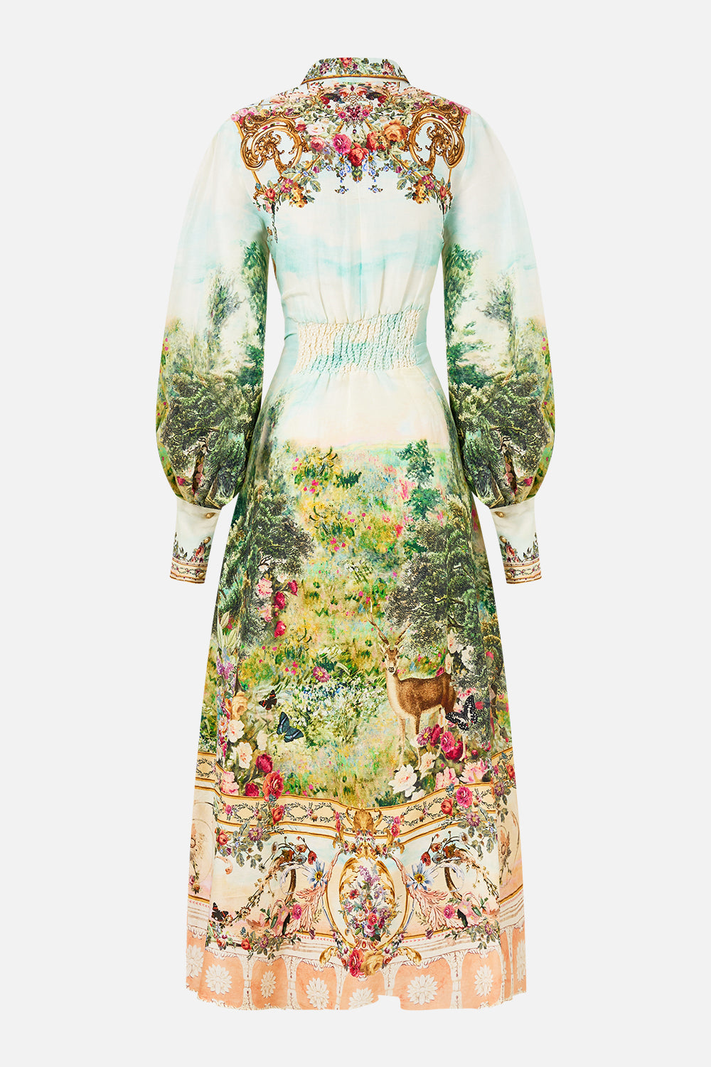 WAIST TIE SHIRT DRESS ARCHES OF AMOR