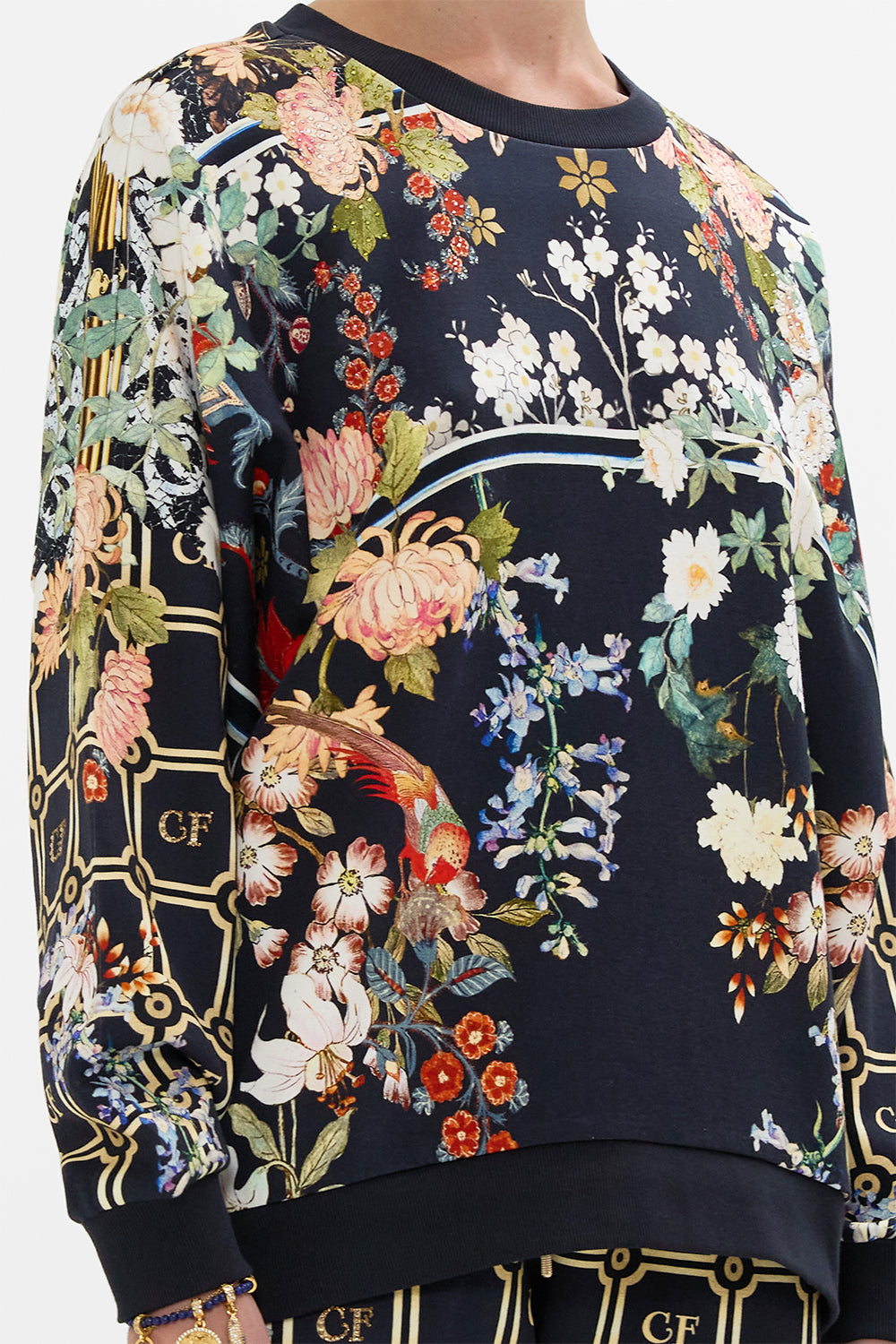 DROPPED SHOULDER SWEAT SHIRT PALACIO POETRY