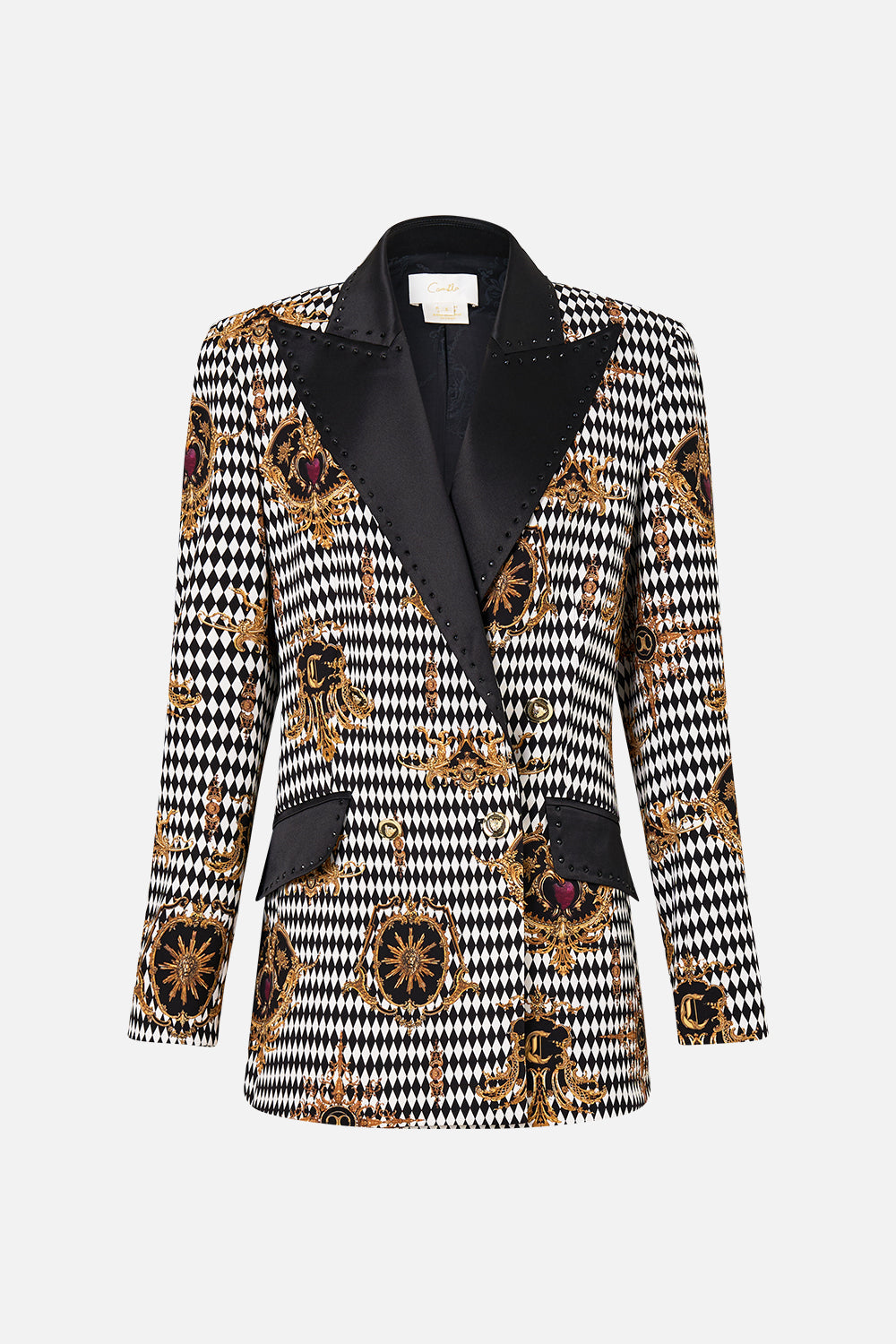 DOUBLE BREASTED SUIT JACKET MONARCHY MANIA
