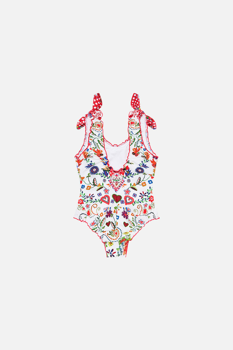 BABIES RASHIE SET WITH BABYLOCKED EDGES FAITH, LUCK & JUSTICE