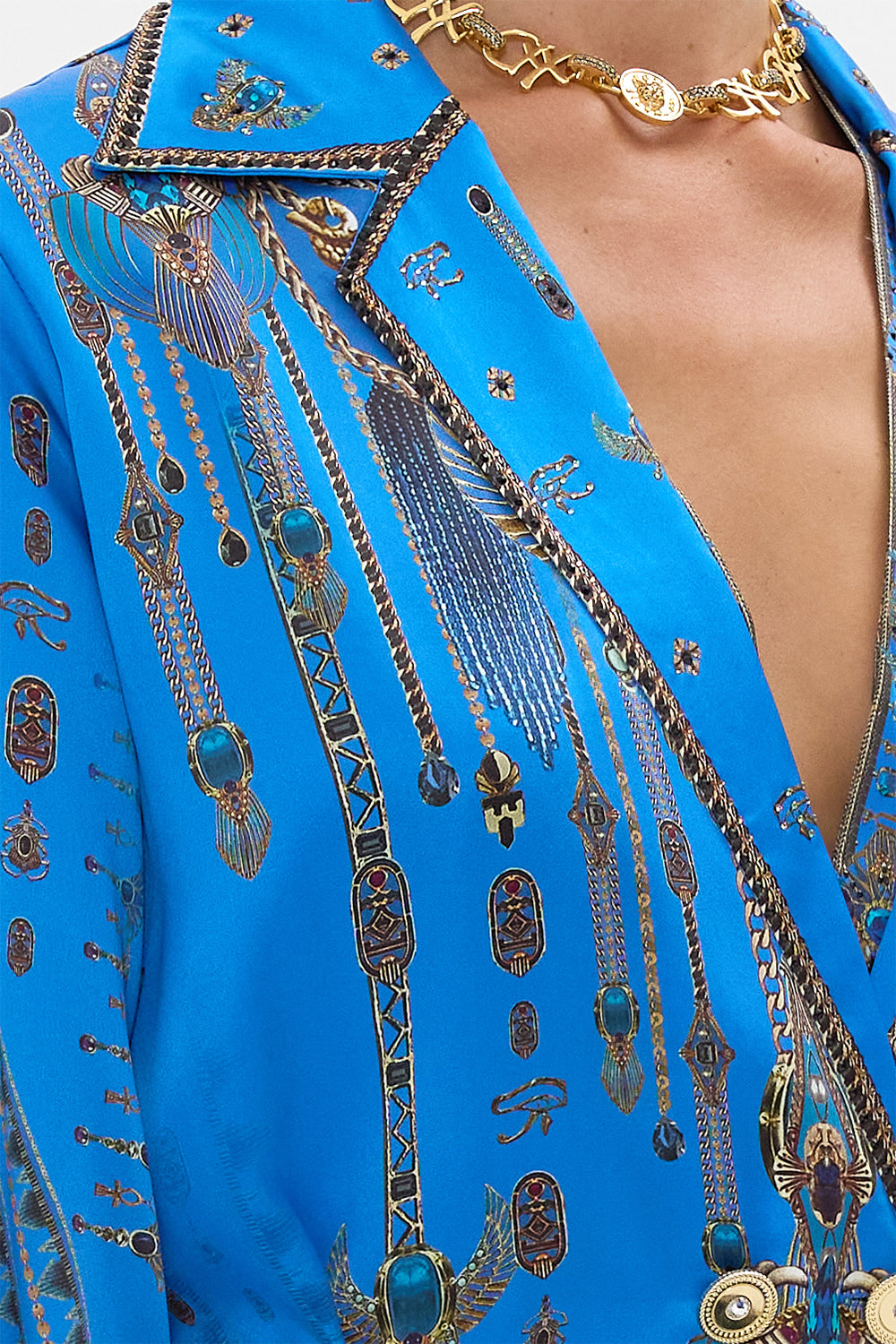 SPLIT CUFF SOFT COAT WITH FEATHERS ARCHIVAL REVIVAL