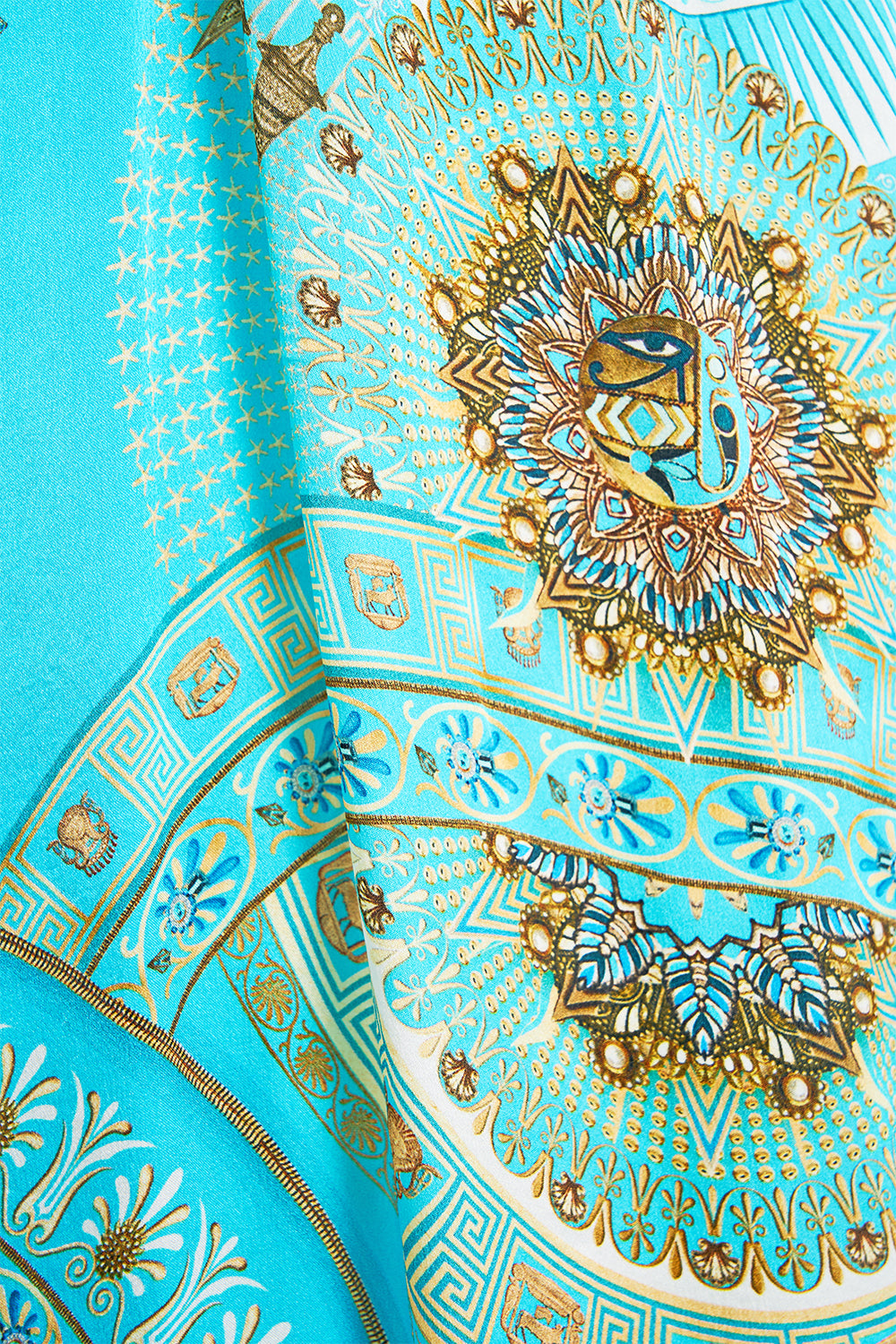 ONE SHOULDER SHORT KAFTAN TEMPLE OF LIGHT