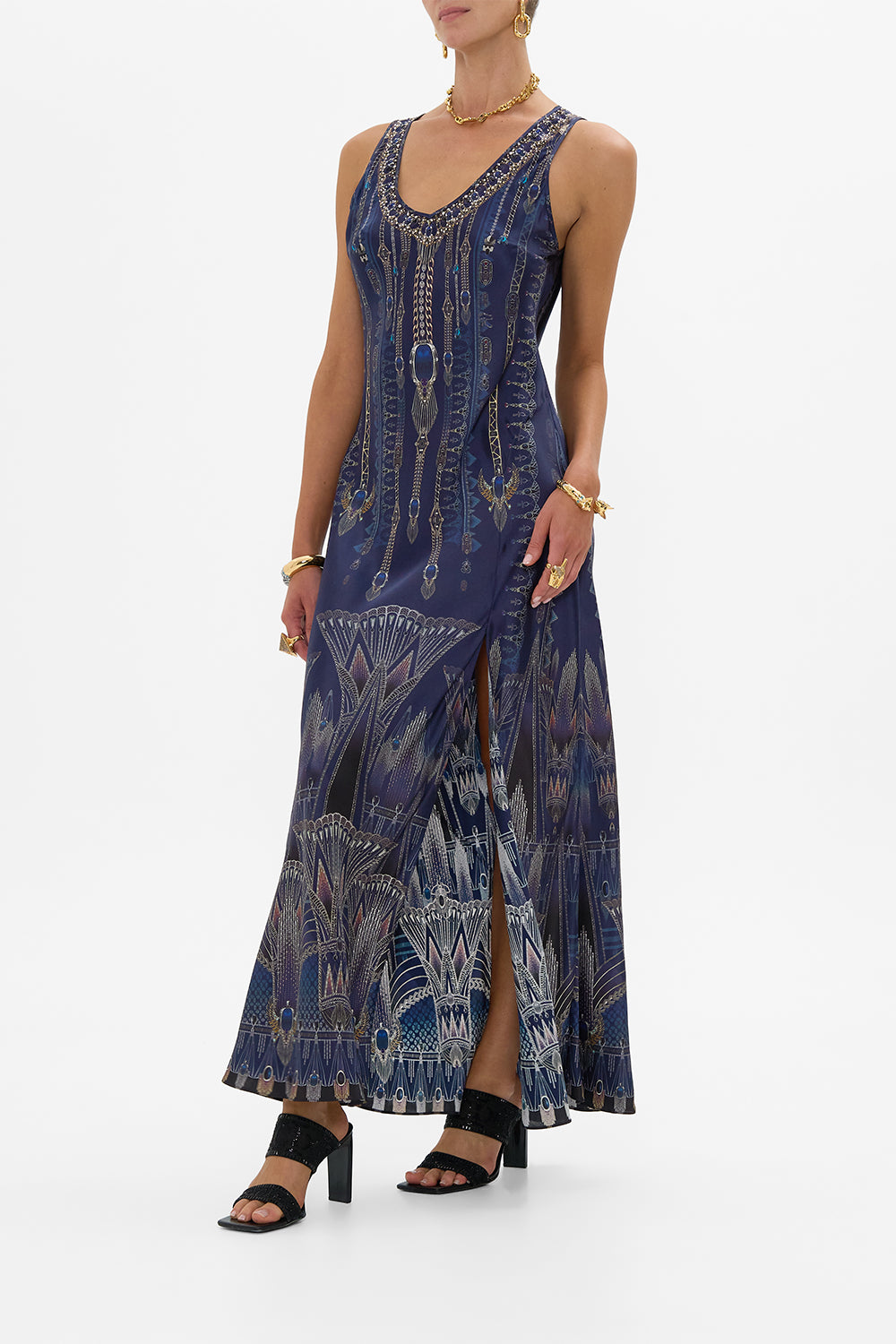 BIAS CUT TANK DRESS THE EGYPT EFFECT