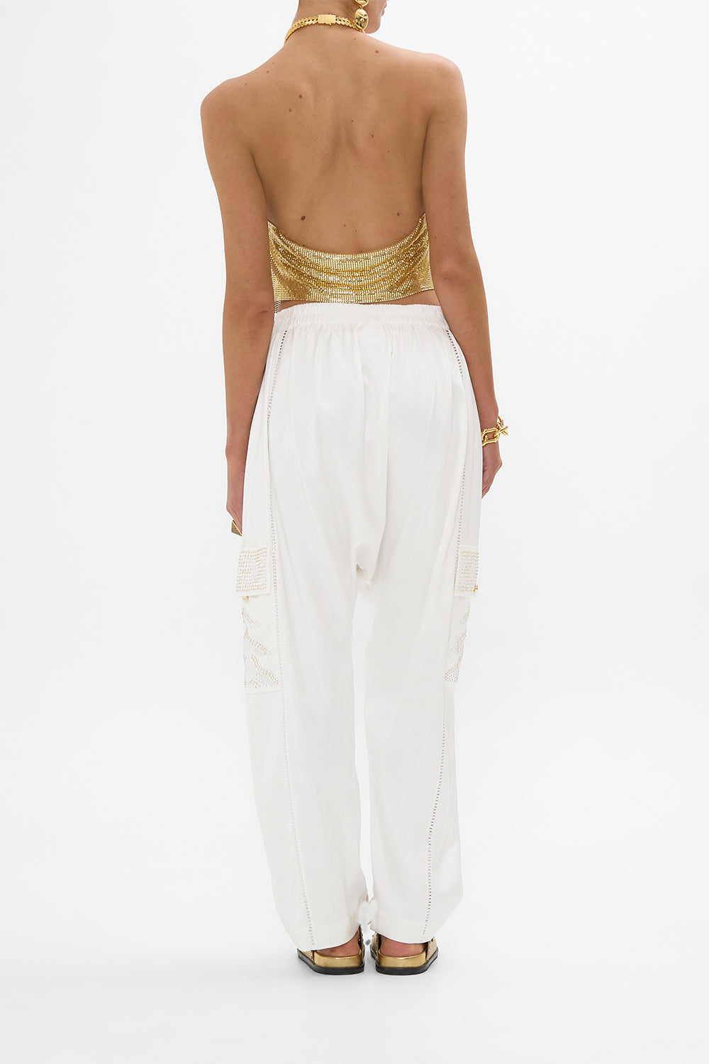 GLOMESH TOP WITH NECKPIECE VALLEY OF THE KINGS