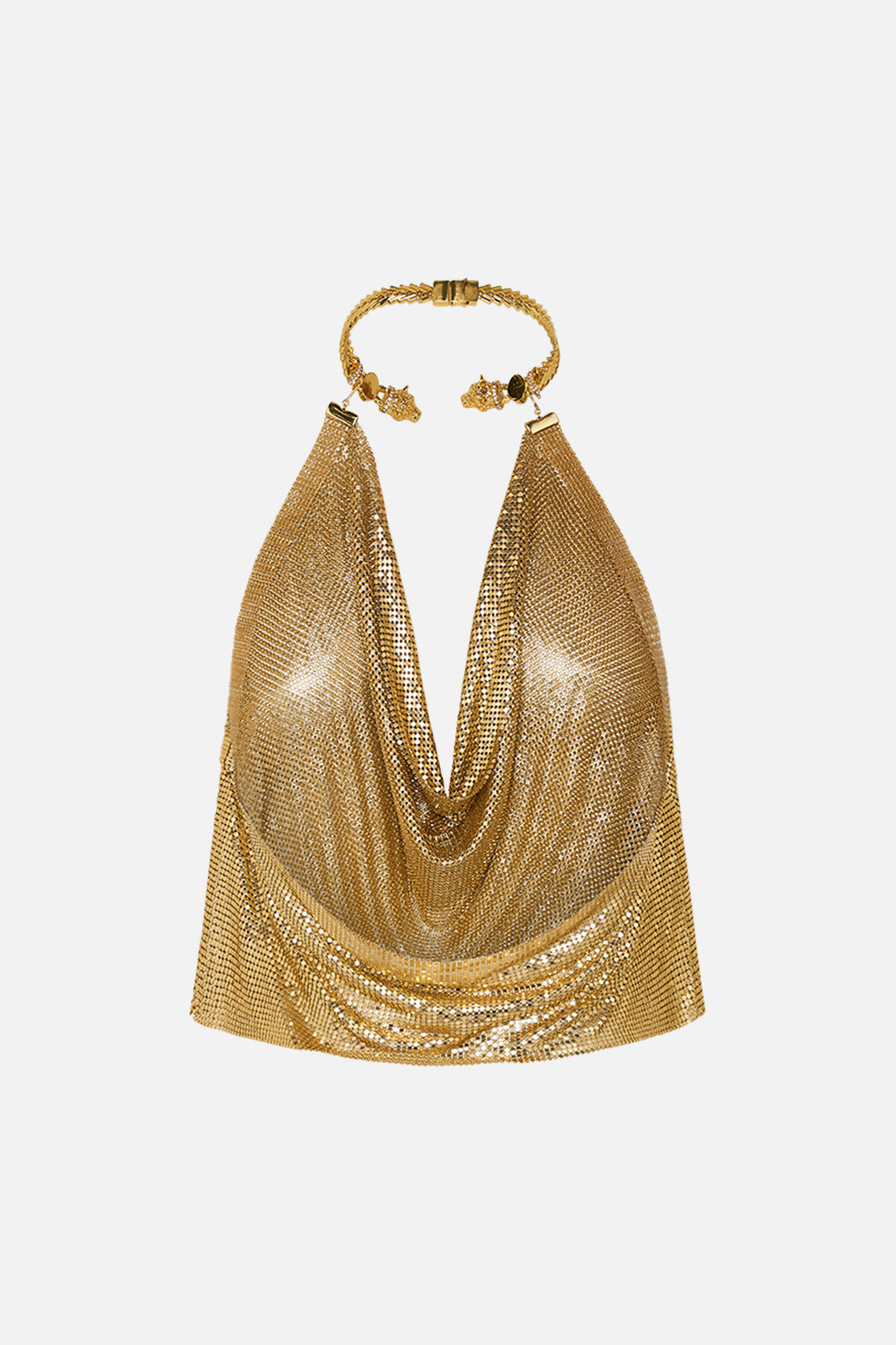 GLOMESH TOP WITH NECKPIECE VALLEY OF THE KINGS