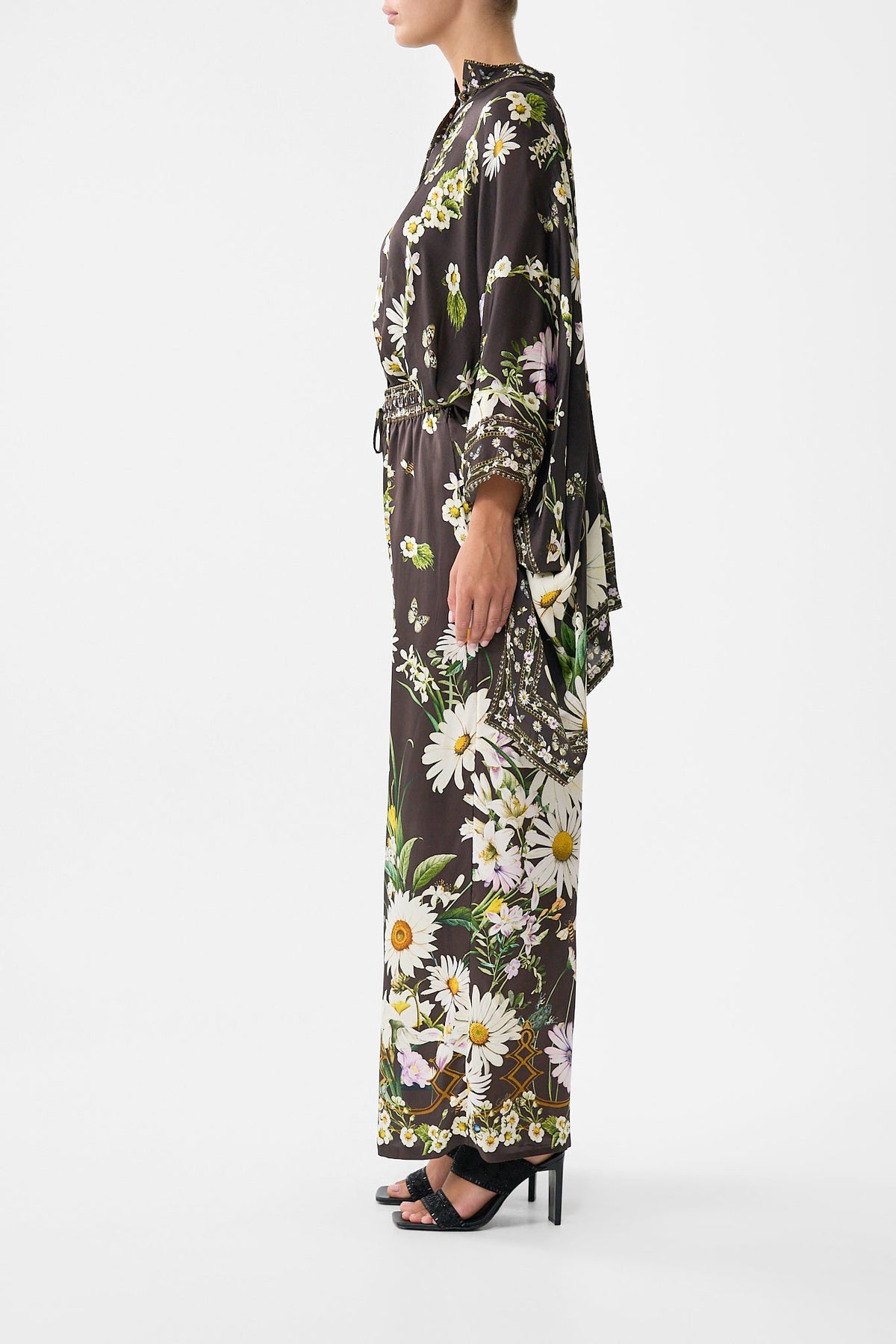 The CAMILLA Straight Leg Pant in our Dish It, Daisy print.