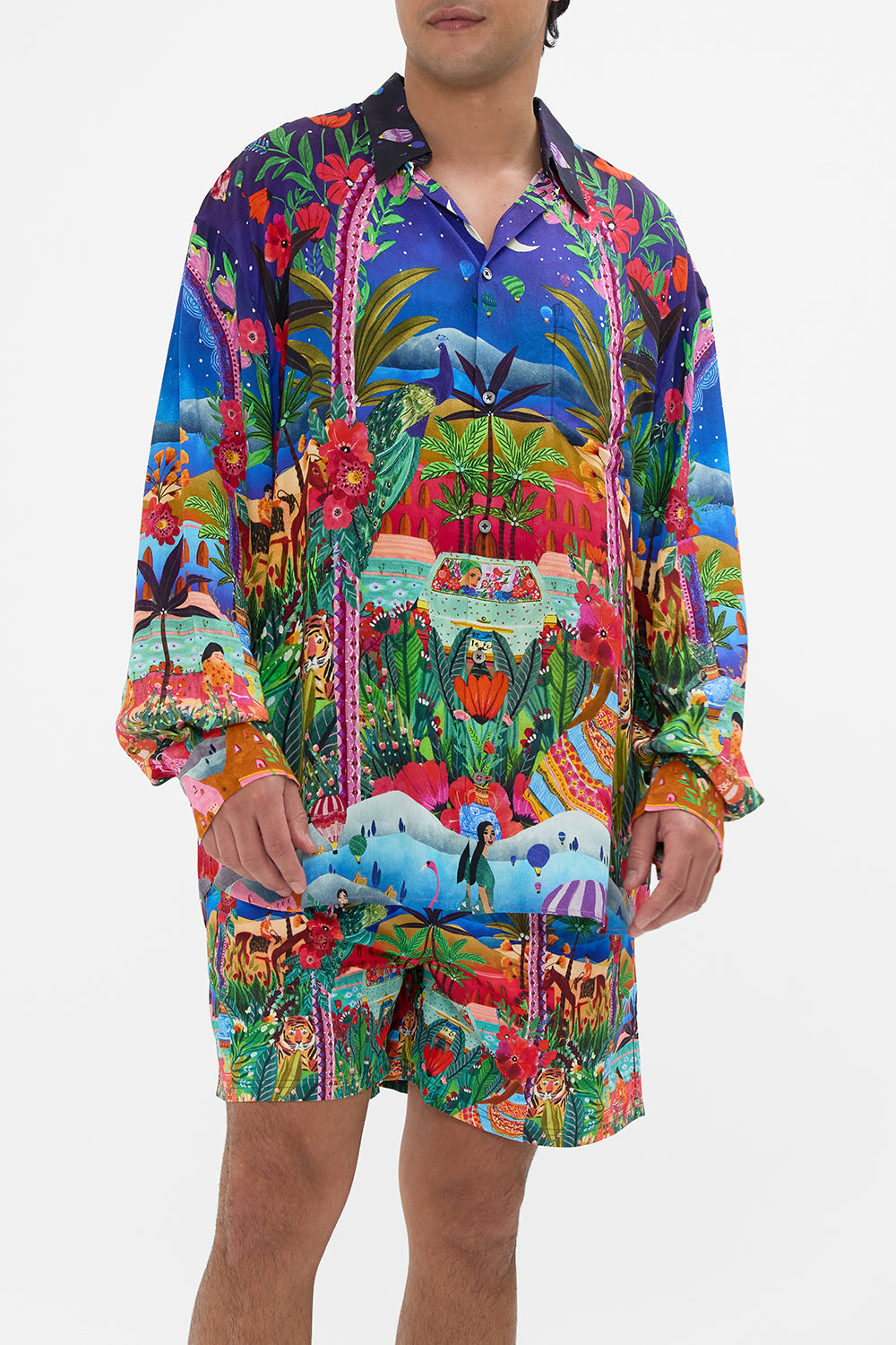 OVERSIZED SHIRT MIDNIGHT MUSES