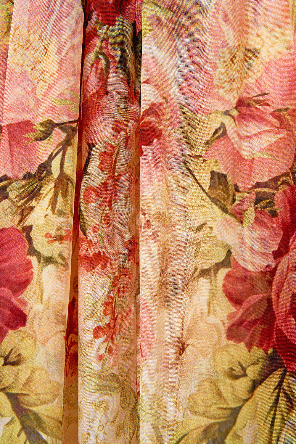 The CAMILLA Cold Shoulder Long Dress in our Meet Me At The Majestic print.