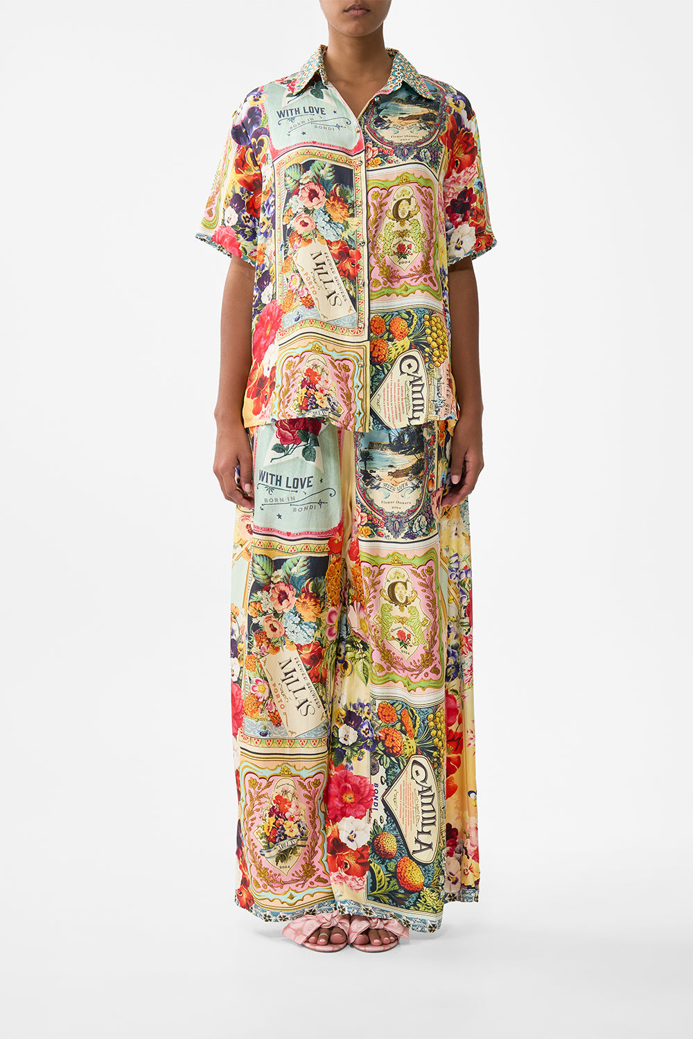 The CAMILLA Classic Shirt in our Soap Opera print.