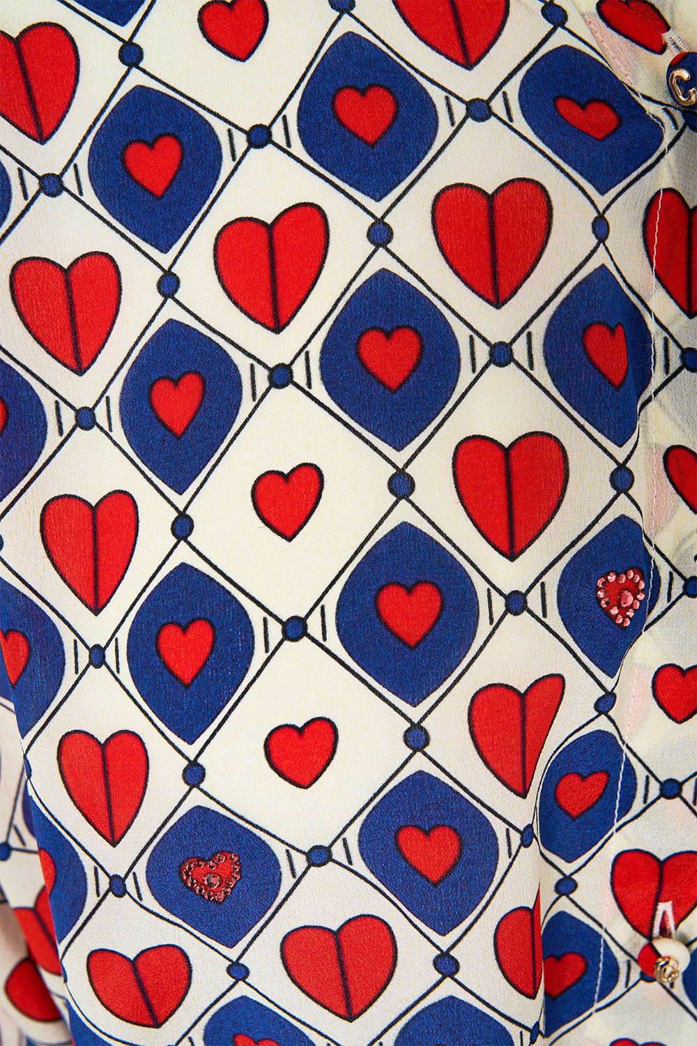 The CAMILLA Sleeveless Shirtdress in our Rinse & Roar print.