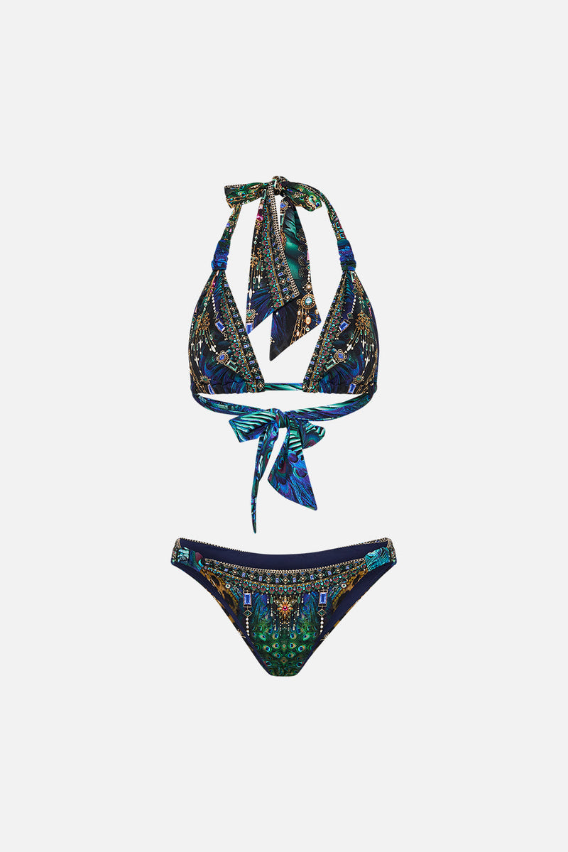LONG SARONG WITH GATHERED TAB AND LEG SPLIT DOMINICAN DECADENCE main image 0