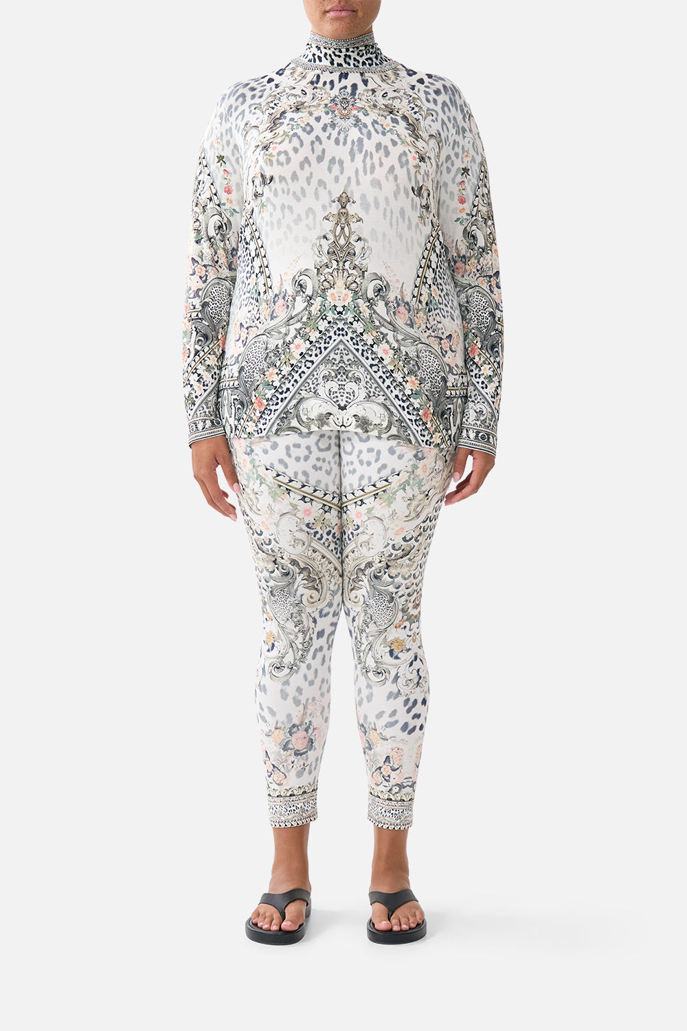 JERSEY TURTLENECK MARBLE HEAVEN