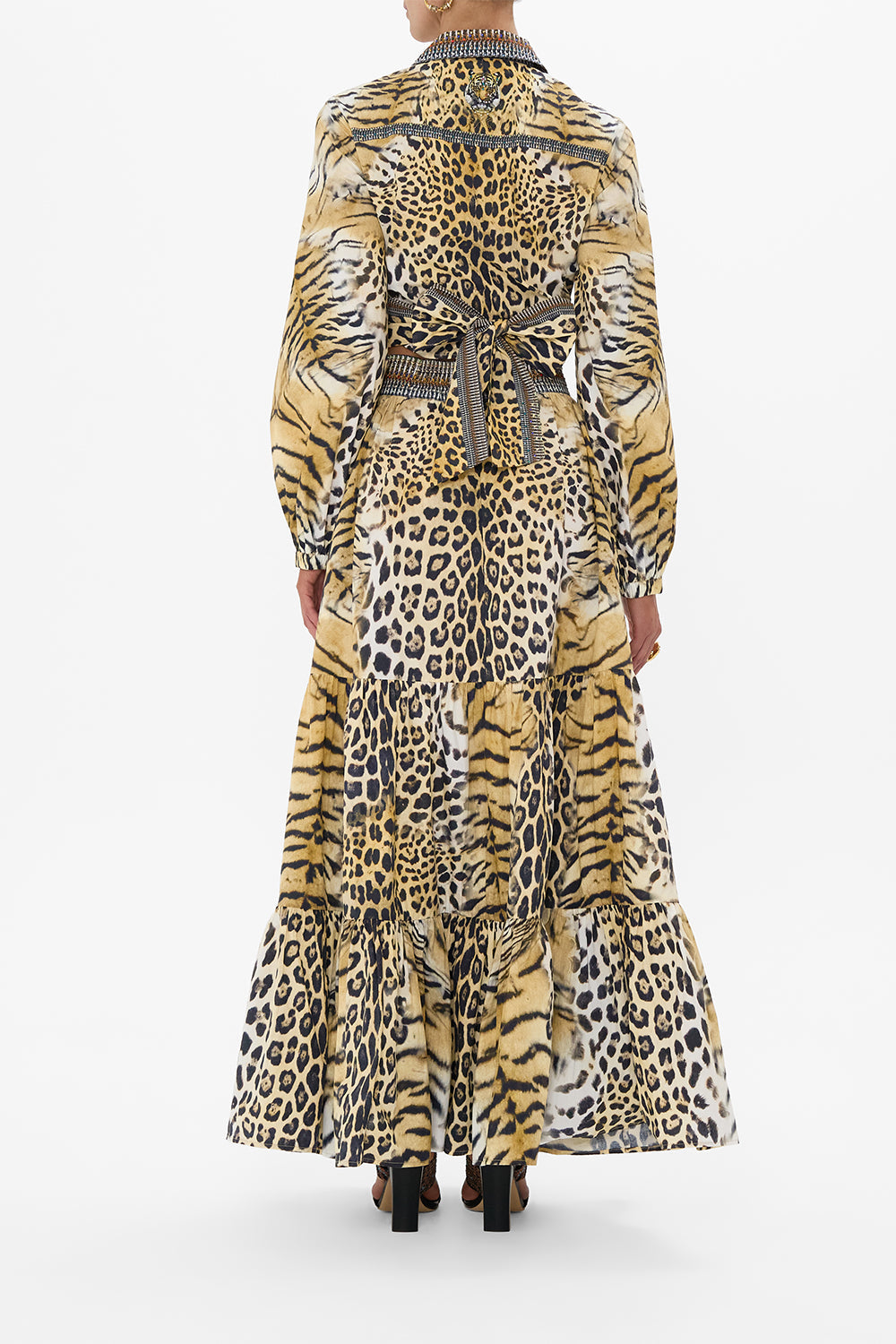 CROPPED WRAP SHIRT JAGUAR