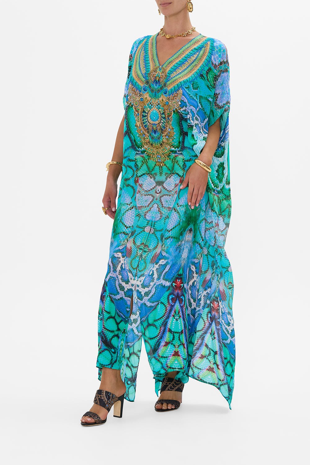 SLIM FIT KAFTAN WITH SPLIT LAND OF WONDER