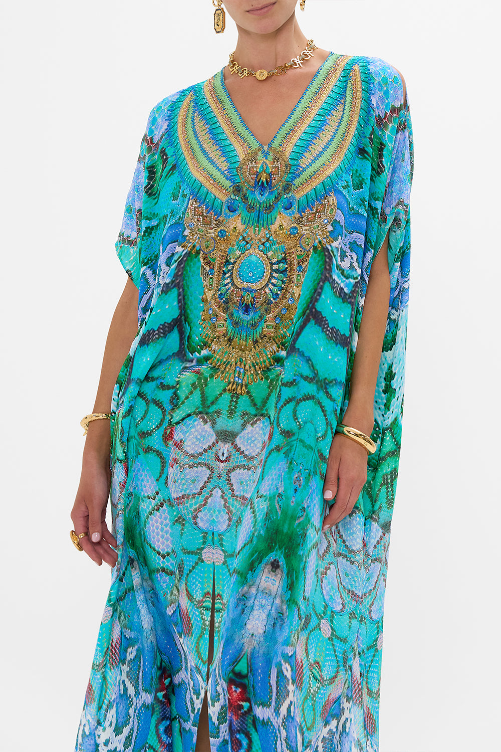 SLIM FIT KAFTAN WITH SPLIT LAND OF WONDER