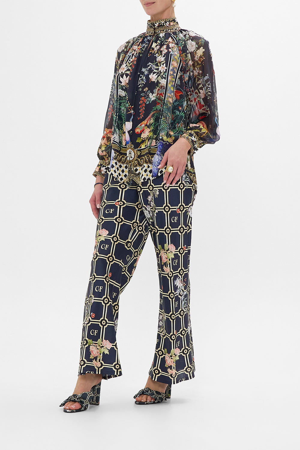 RAGLAN BUTTON UP SHIRT PALACIO POETRY